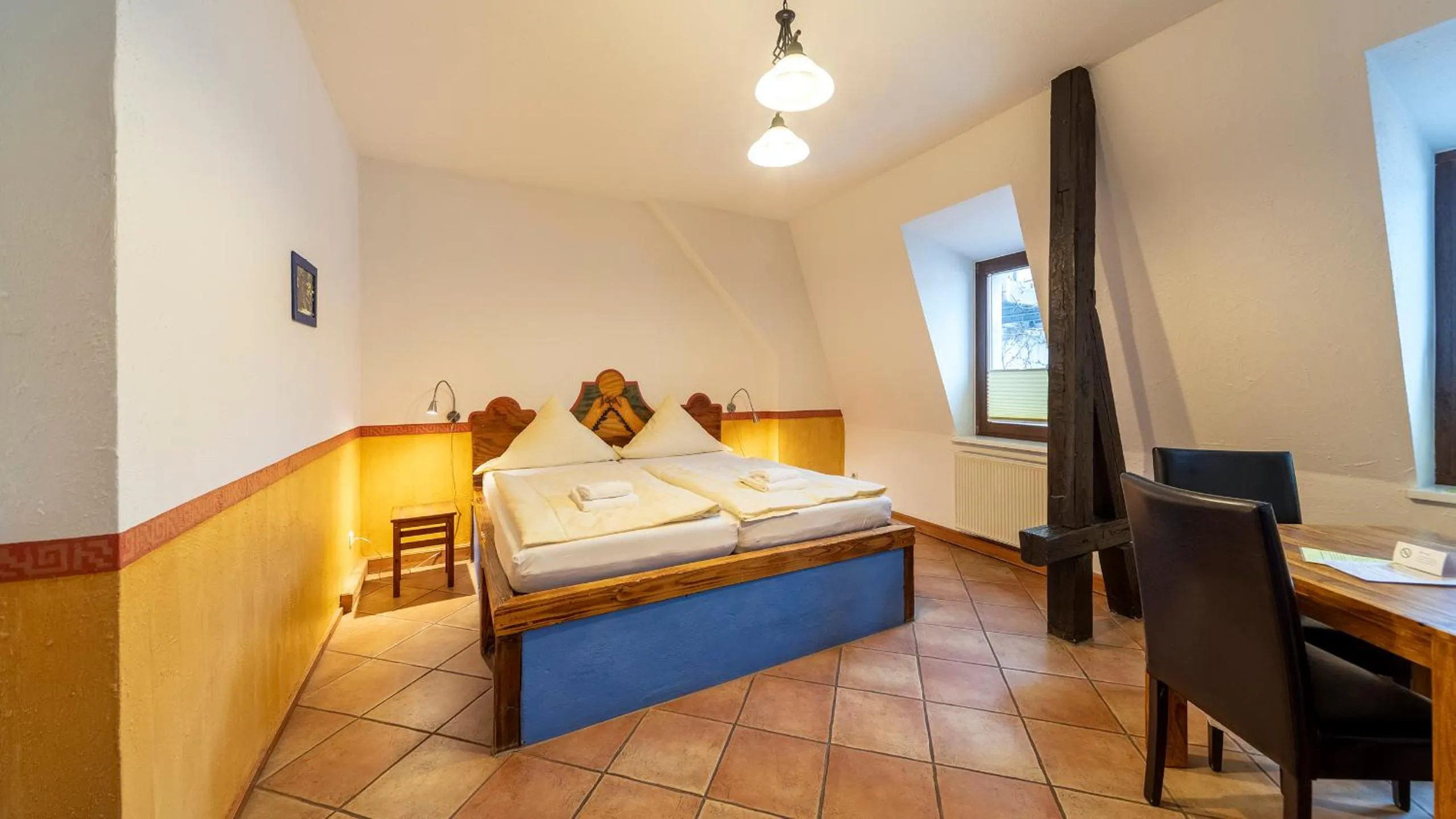 Bedroom, Bed in Gästehaus Mezcalero