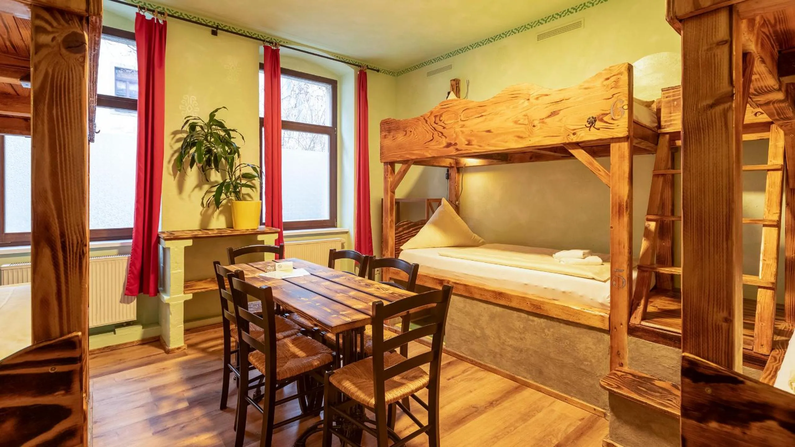 Bed in Gästehaus Mezcalero