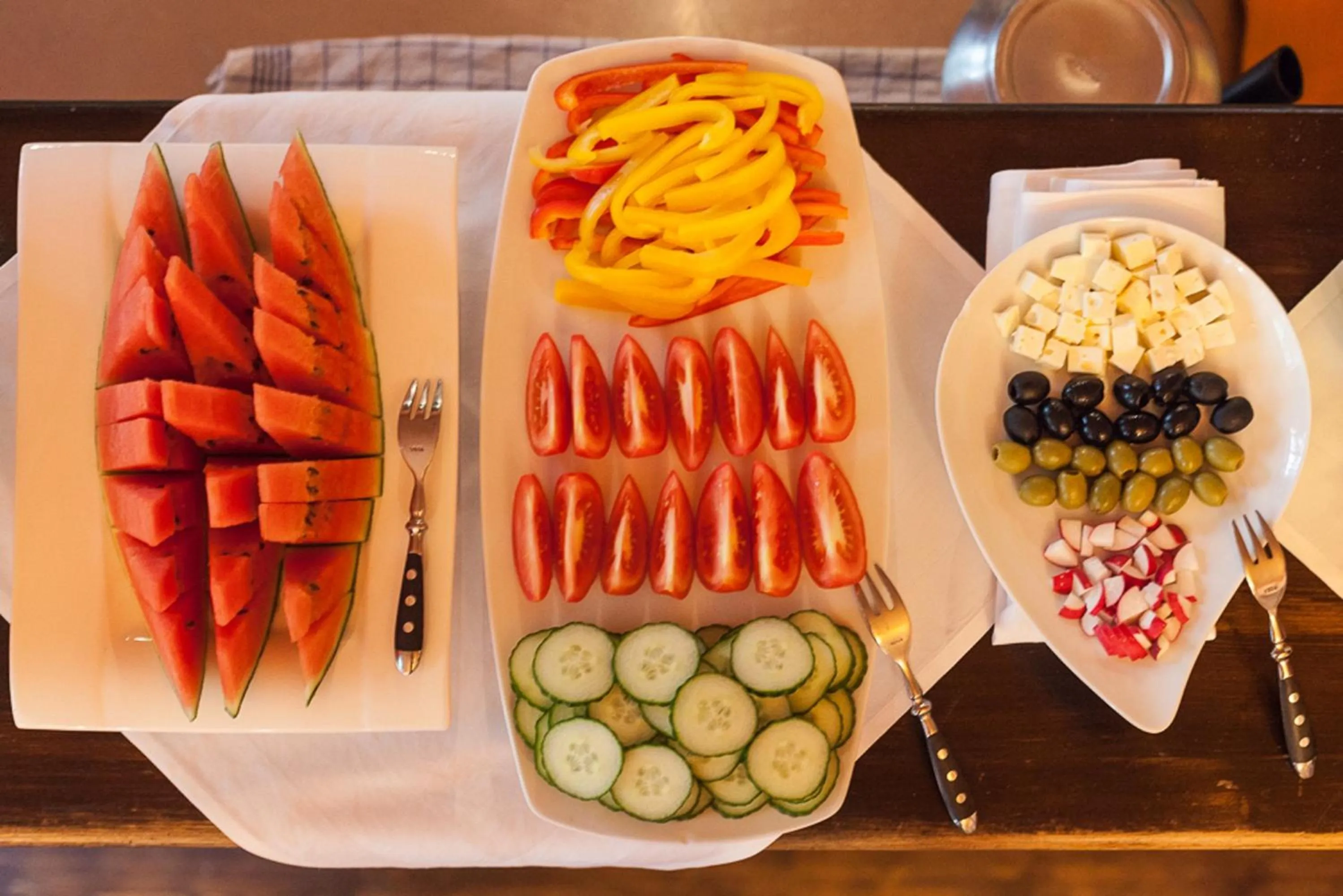 Continental breakfast in Gästehaus Mezcalero