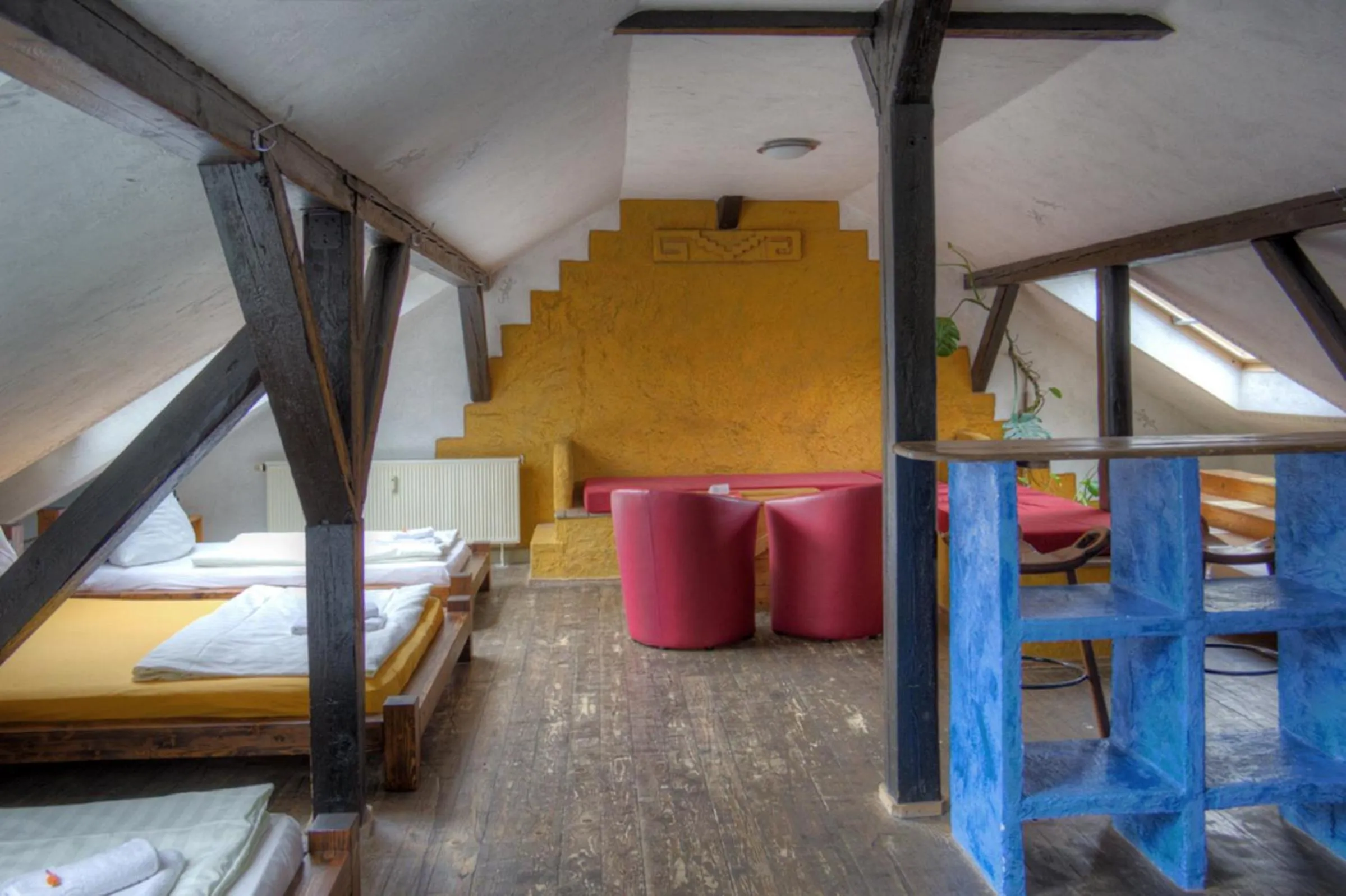 Photo of the whole room, Bed in Gästehaus Mezcalero