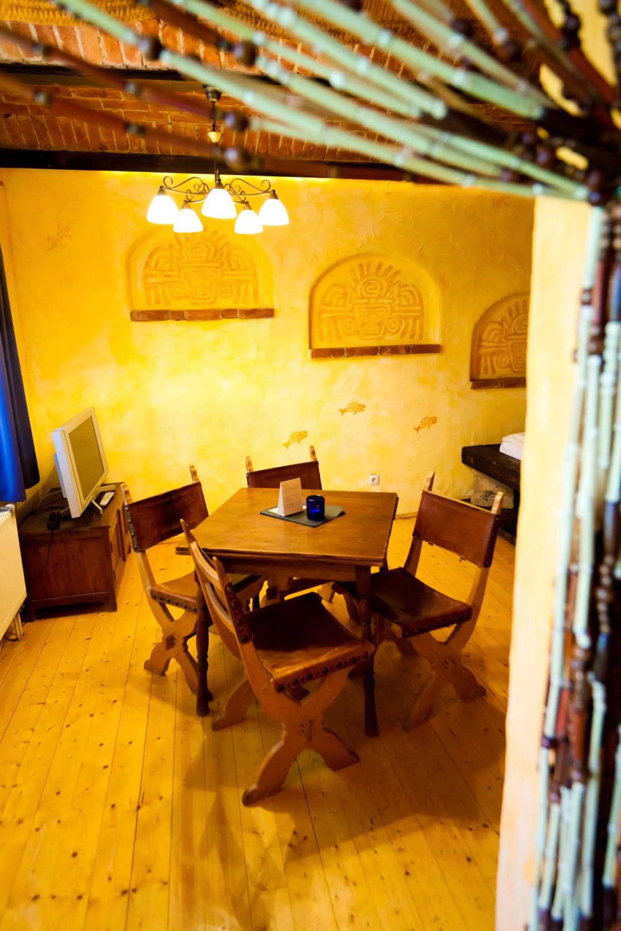 Seating area in Gästehaus Mezcalero