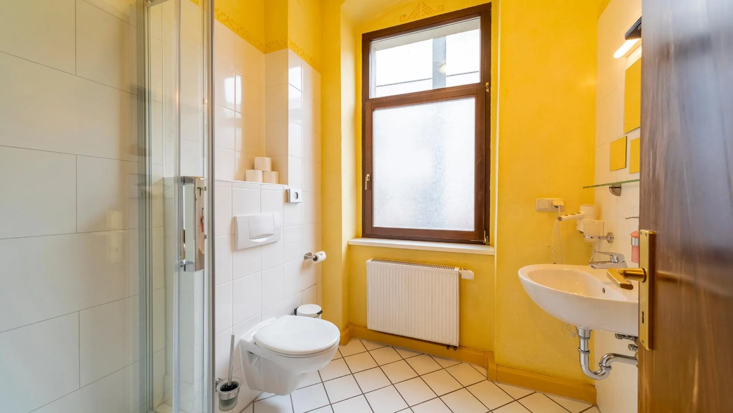 Bathroom in Gästehaus Mezcalero