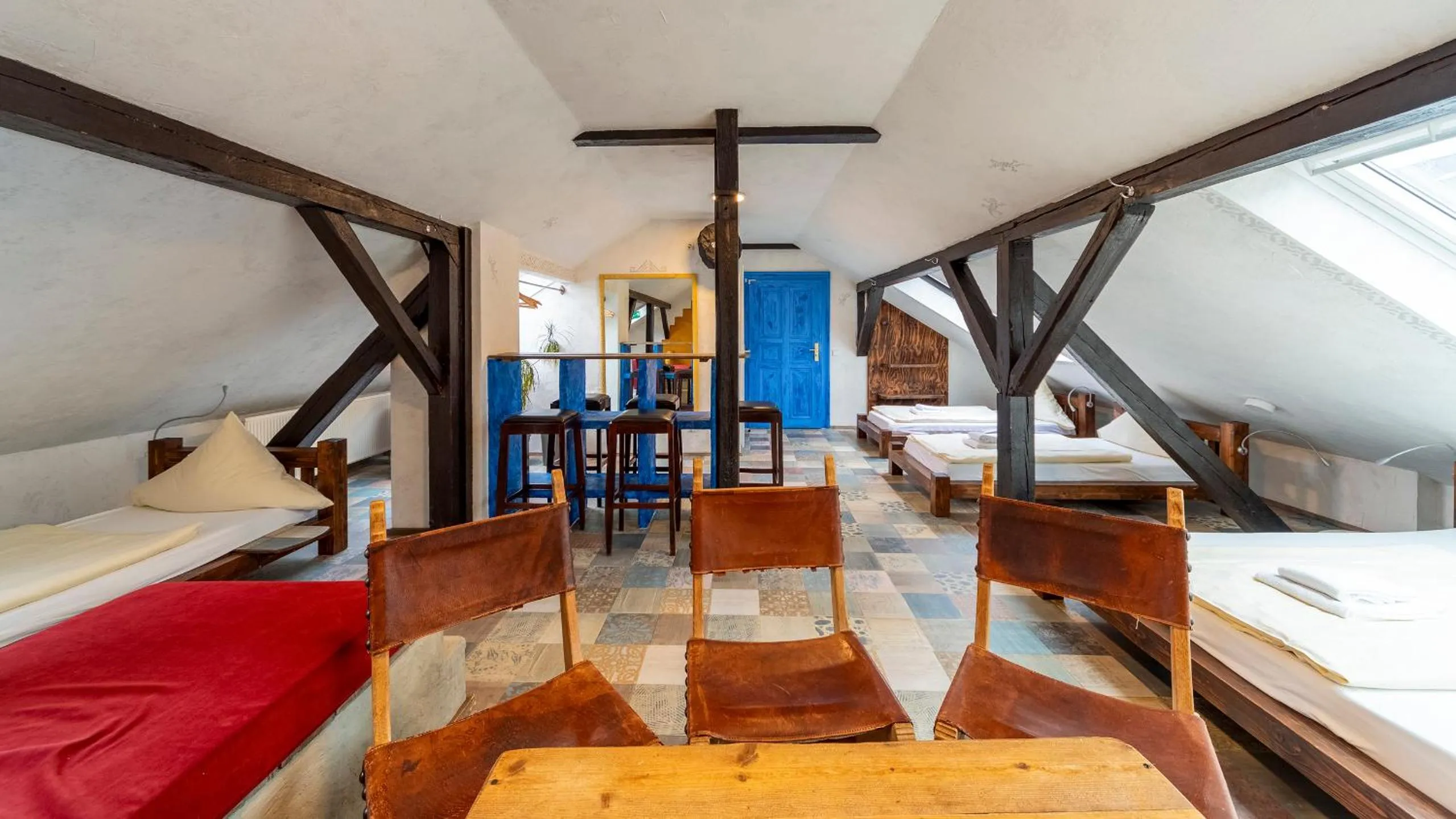 Photo of the whole room, Bed in Gästehaus Mezcalero