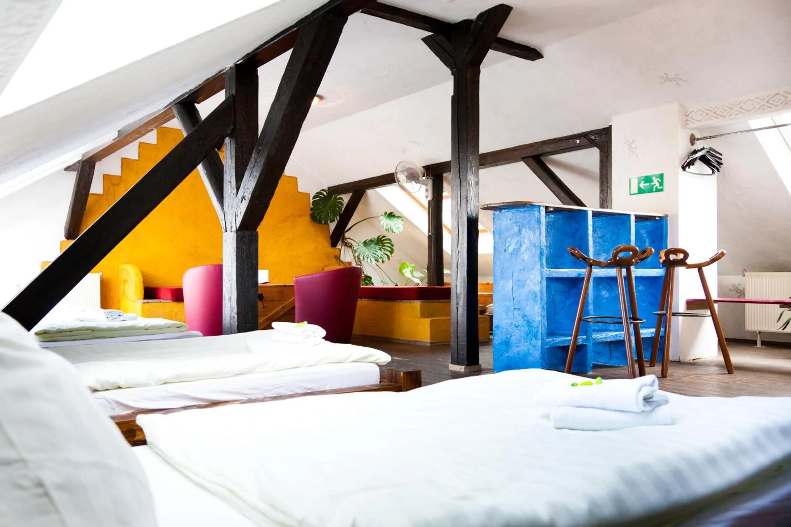 Photo of the whole room, Bed in Gästehaus Mezcalero