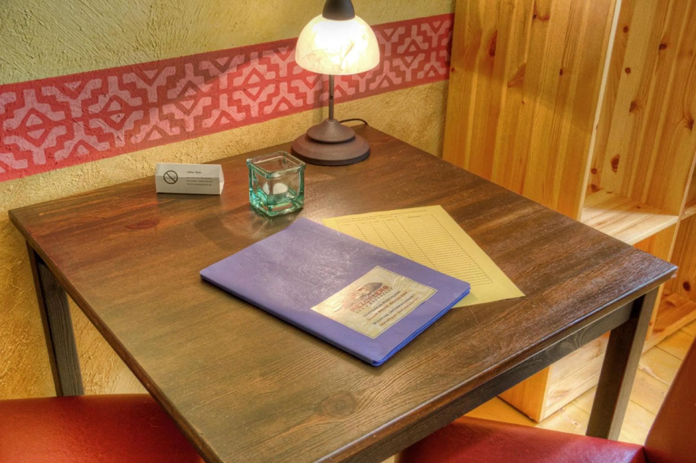 Decorative detail in Gästehaus Mezcalero