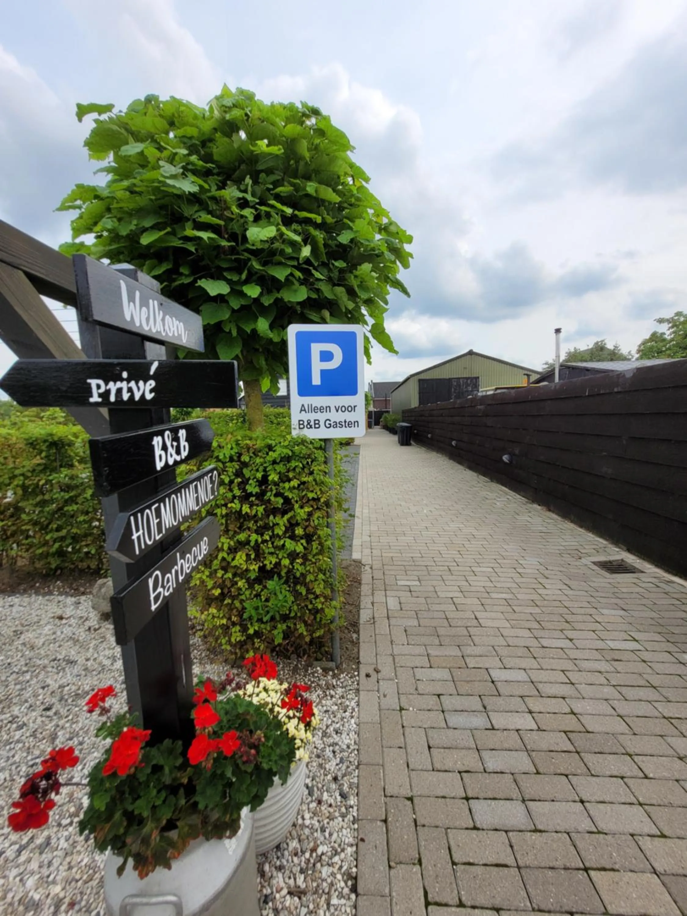 Parking in B&B Buutegeweun