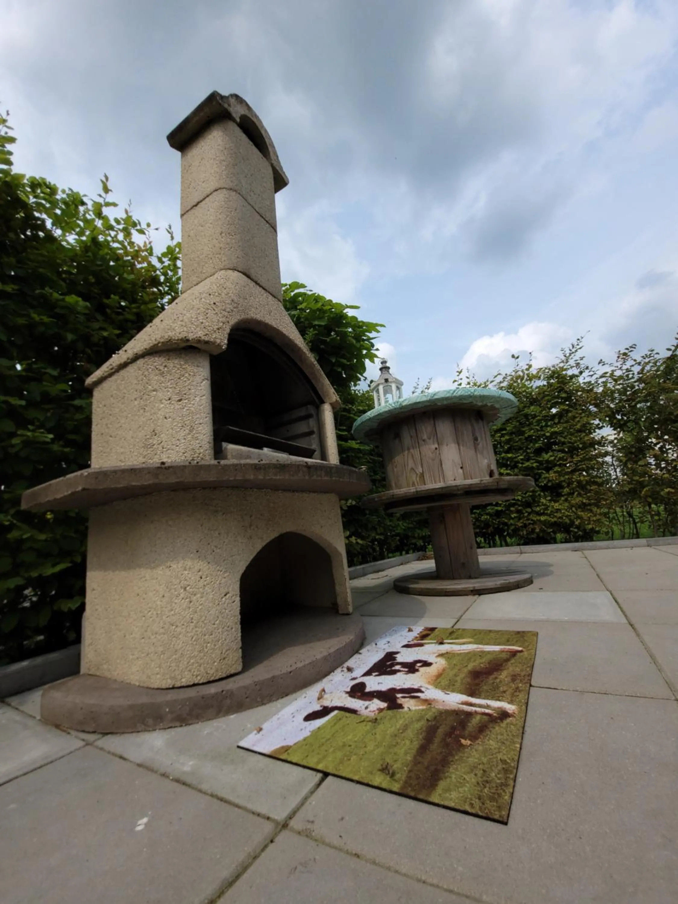 BBQ facilities in B&B Buutegeweun