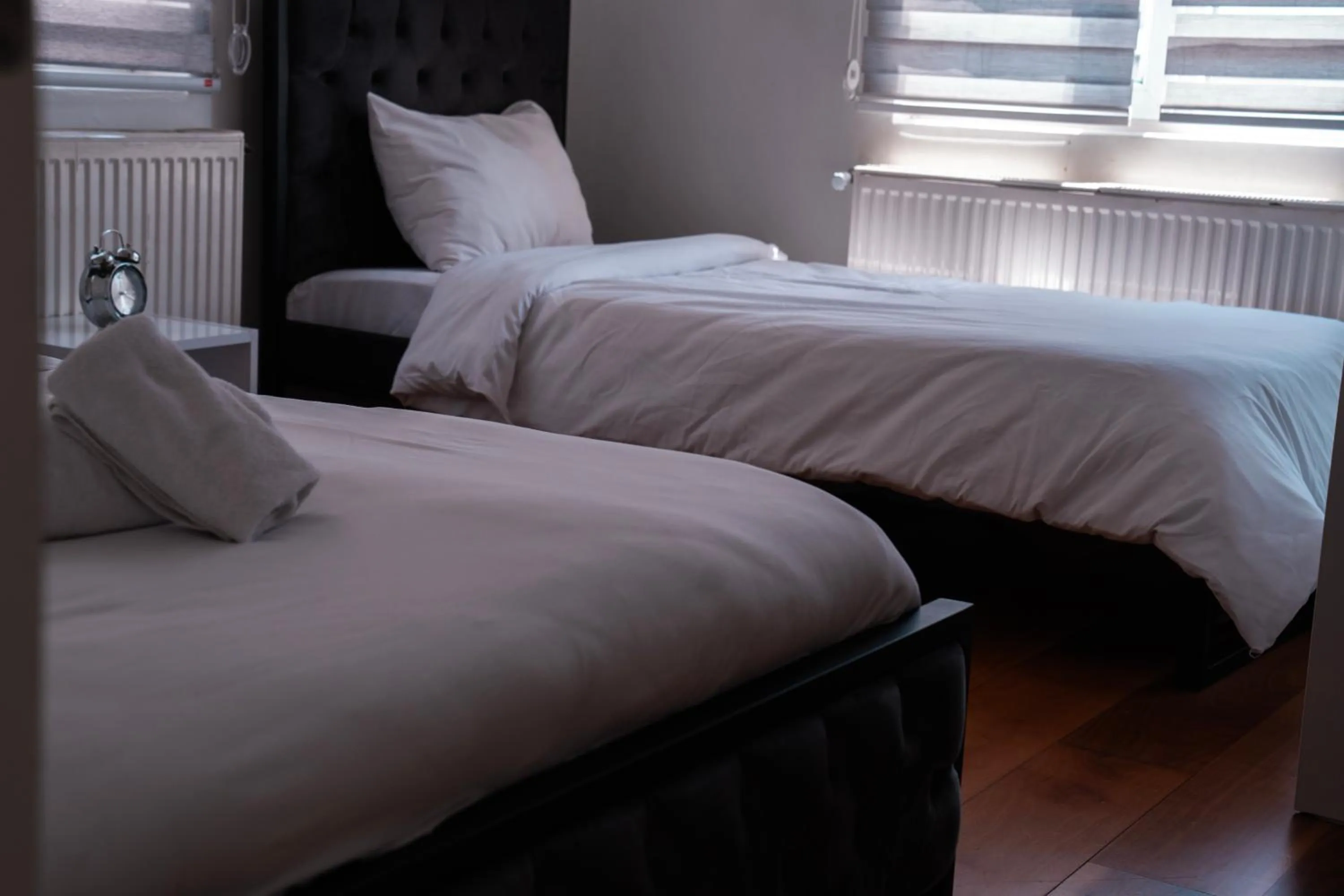 Bed in Taxim No1 Suites