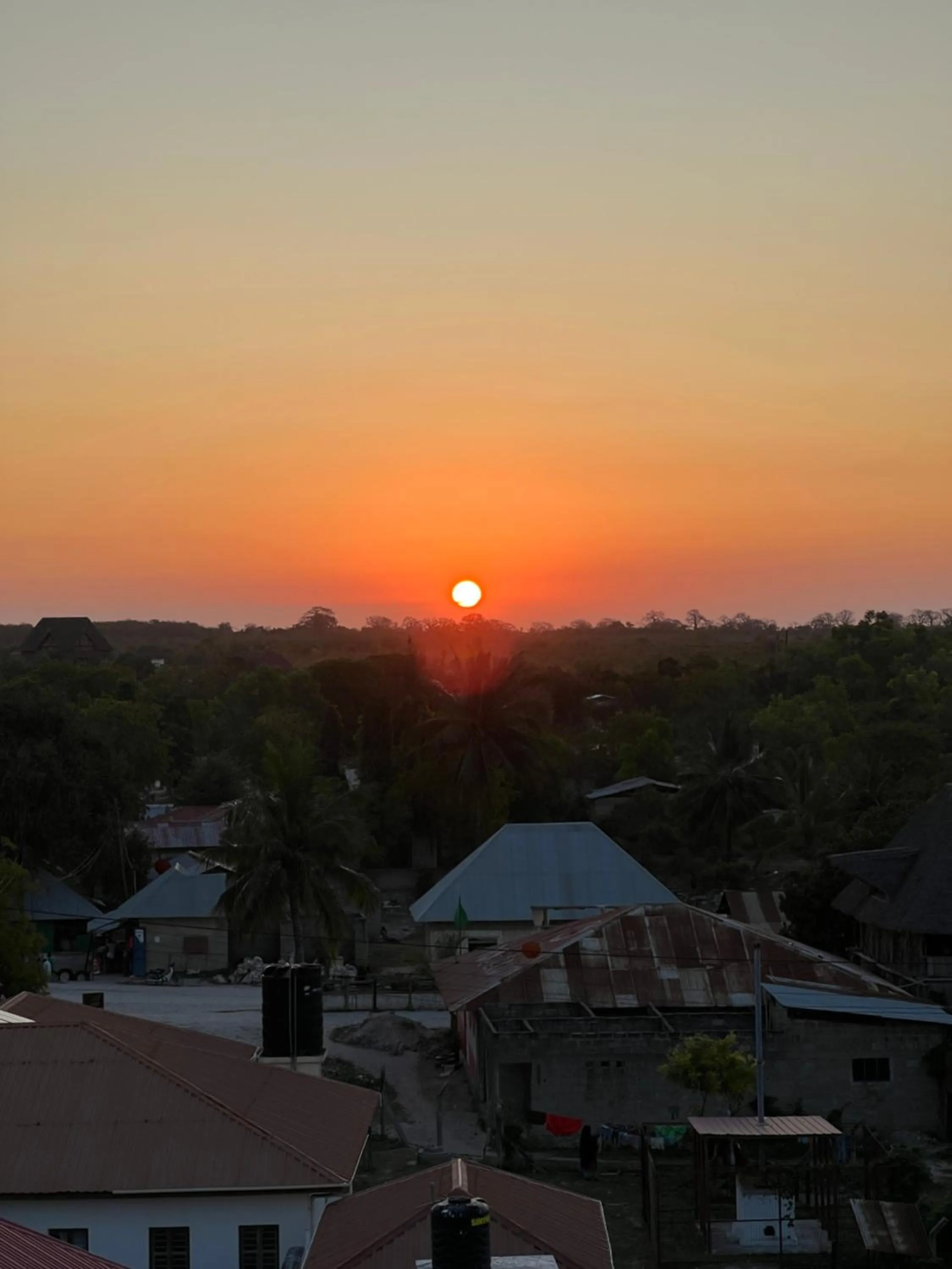 Sunset in Zanoceanique Hotel