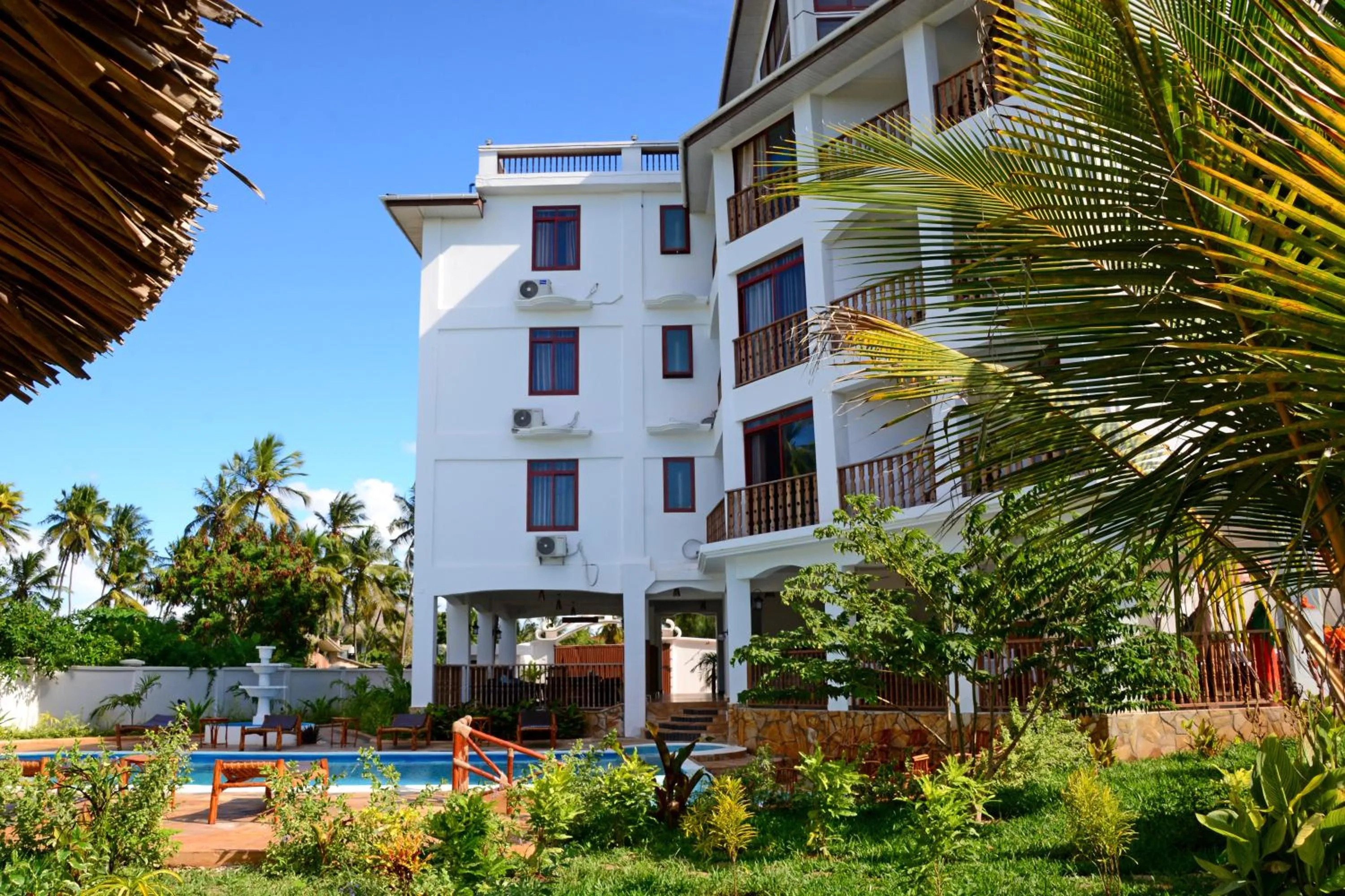 Garden in Zanoceanique Hotel