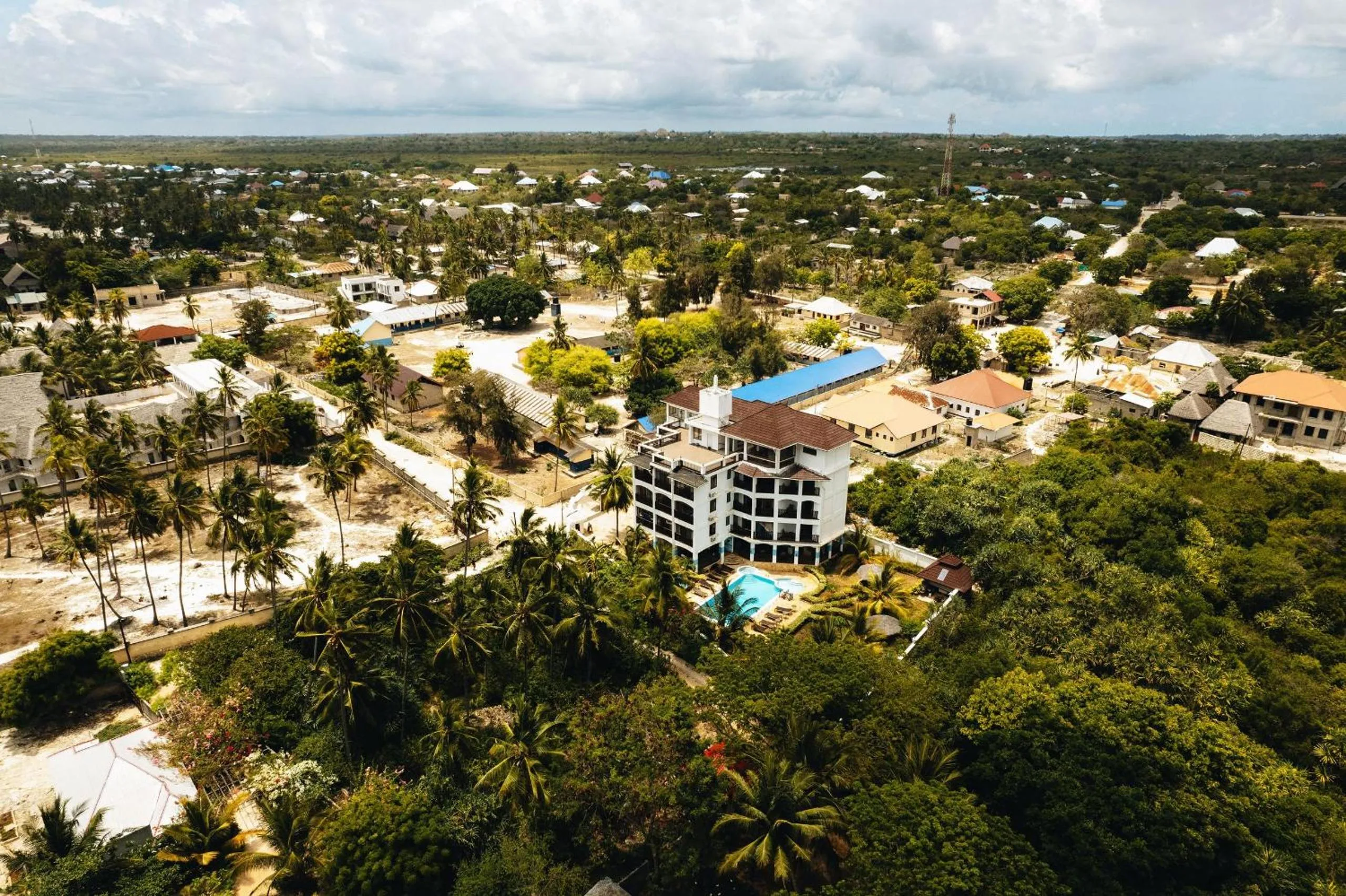 Street view in Zanoceanique Hotel