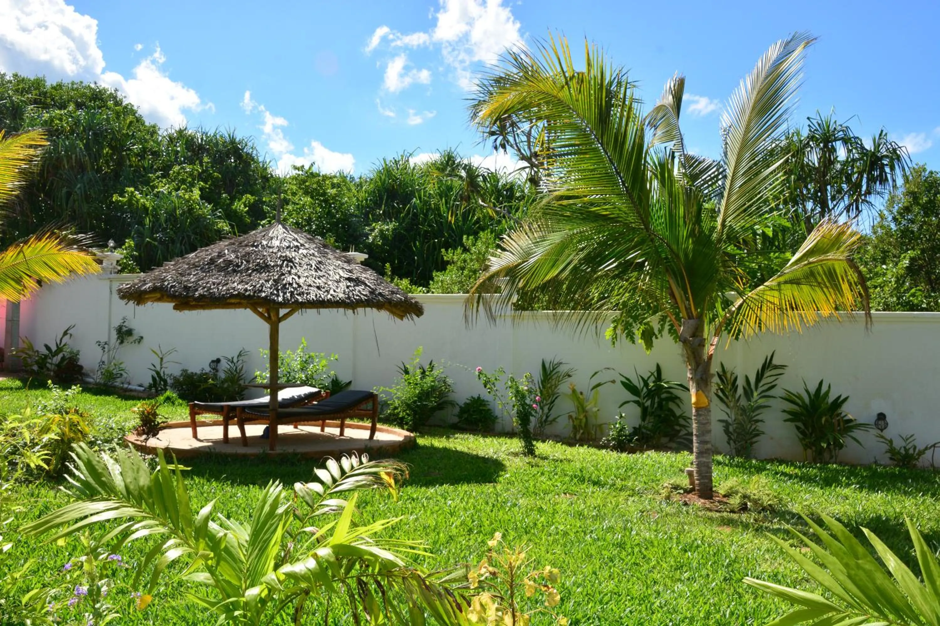 Garden in Zanoceanique Hotel