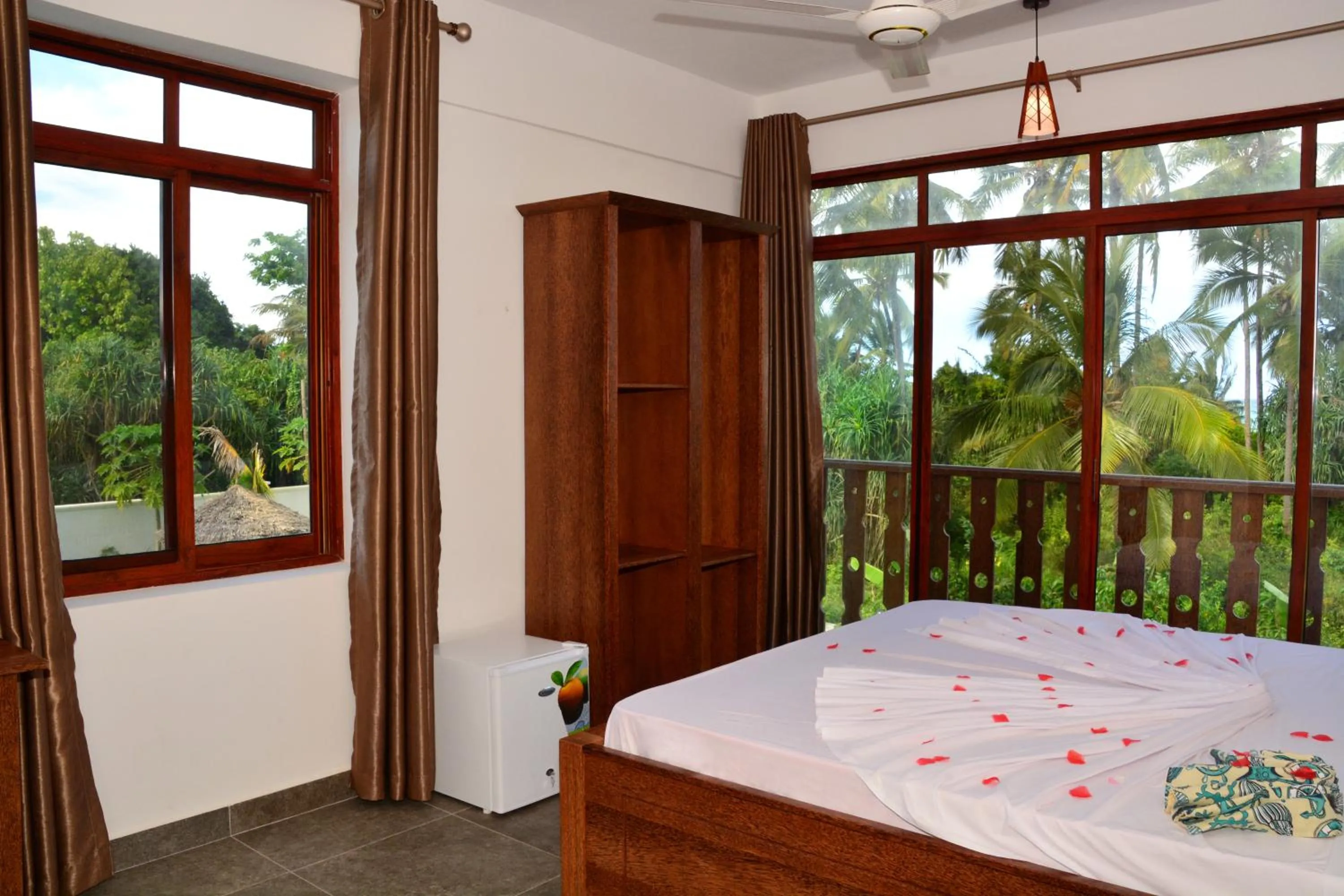 Garden view in Zanoceanique Hotel