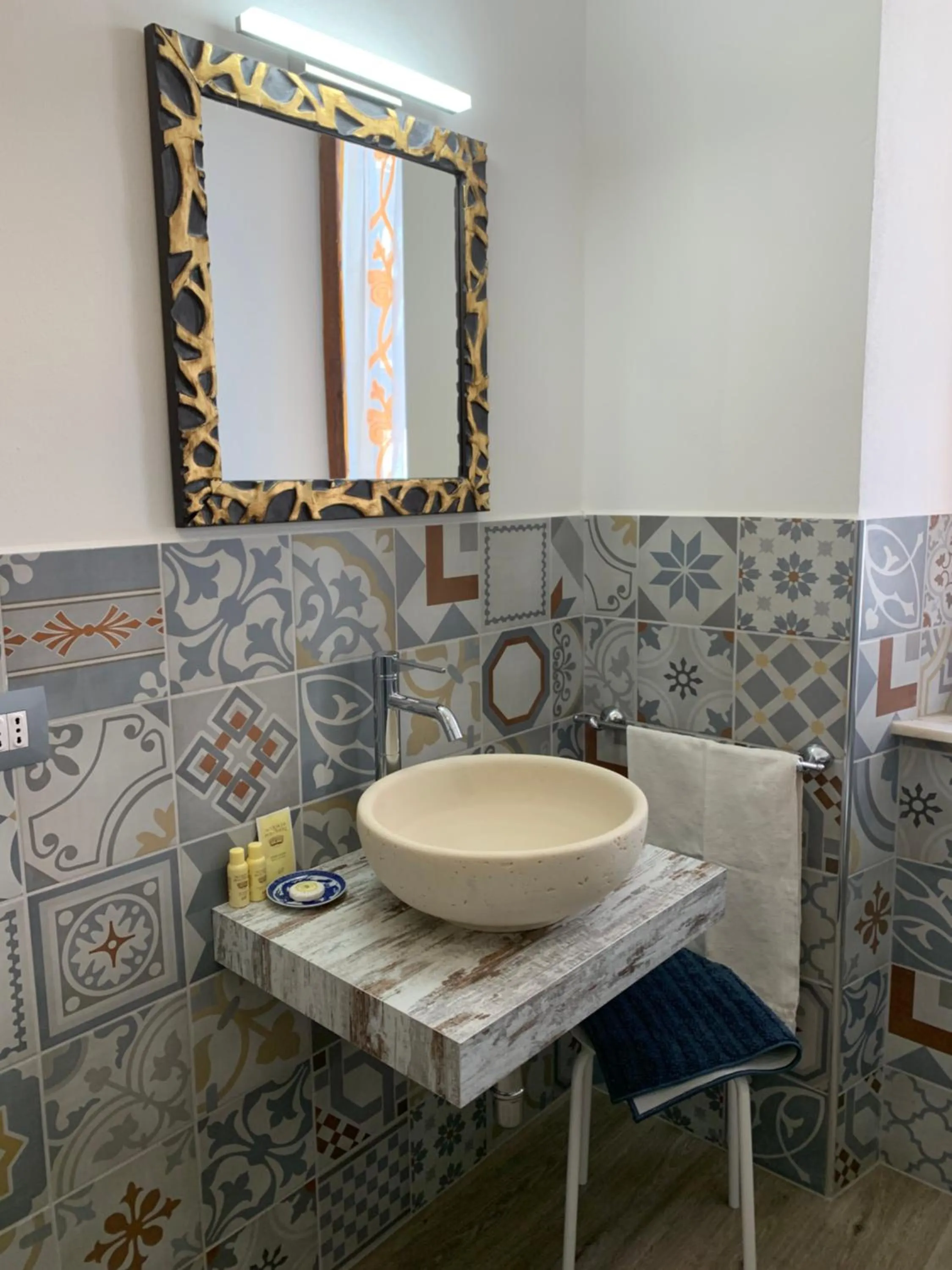 Bathroom in Fonte alle Ninfe B&B