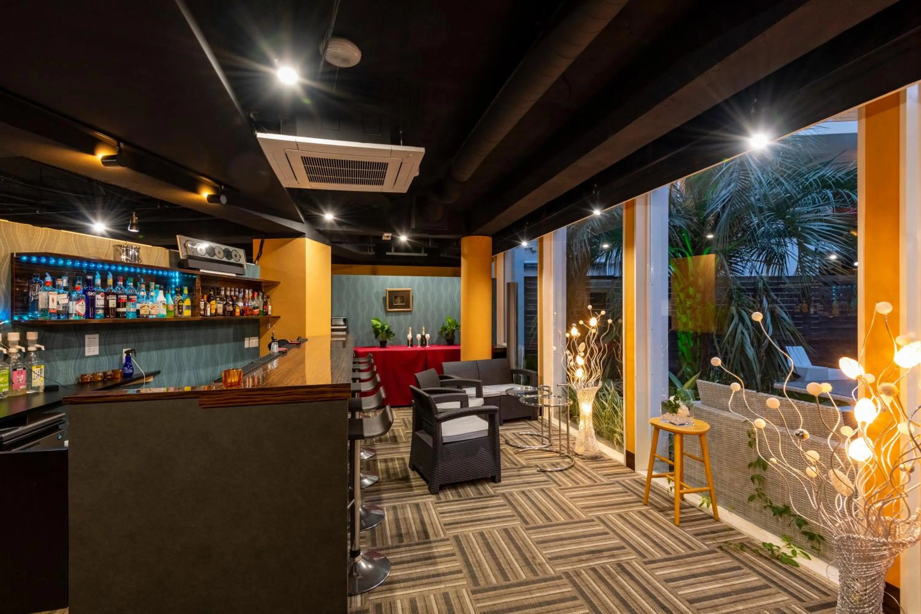 Lounge or bar in Hotel Japanesque Fukuoka