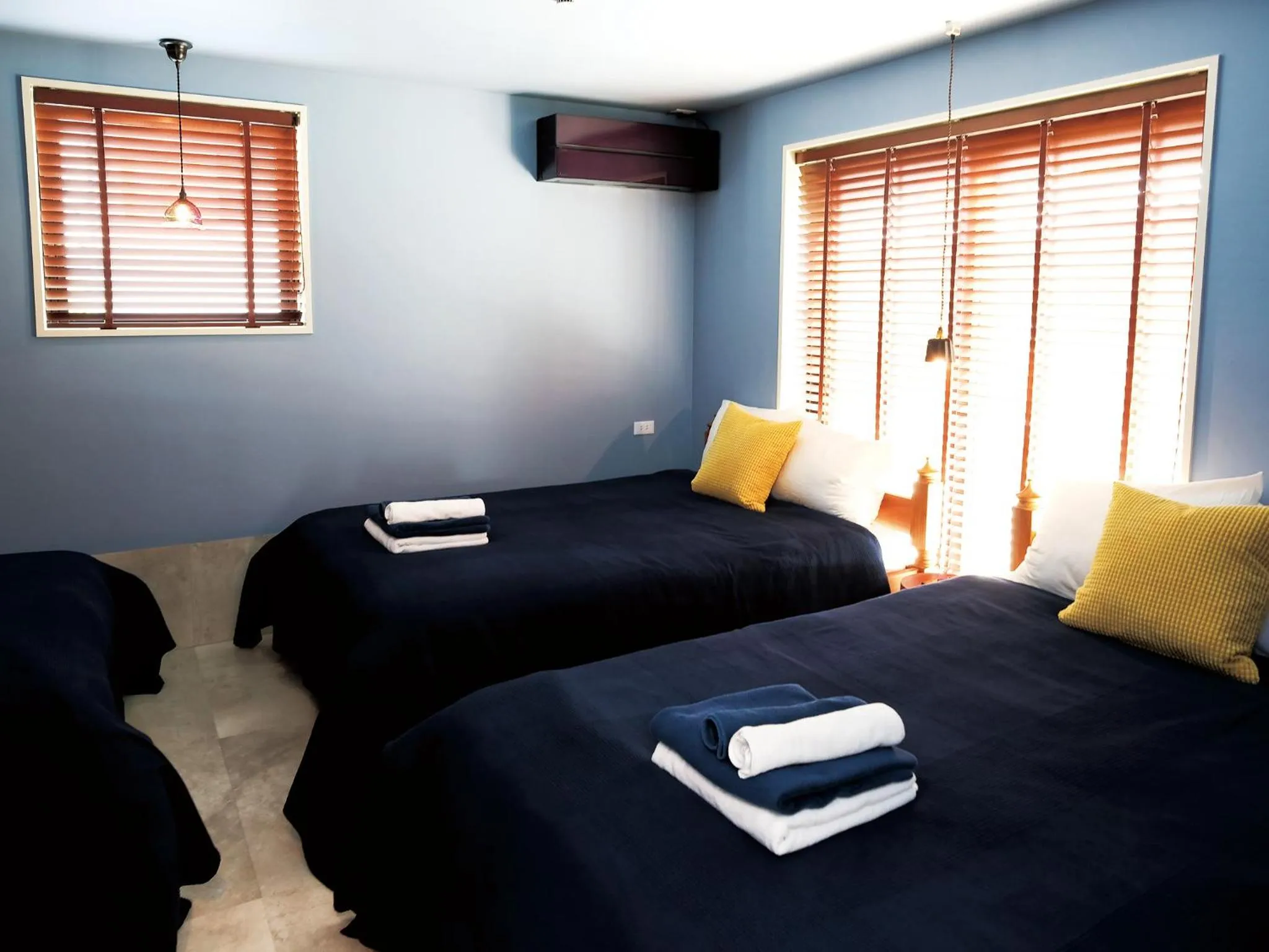 Bedroom, Bed in CHULAX OKINAWA YOMITAN【Designer Condominium Hotel】