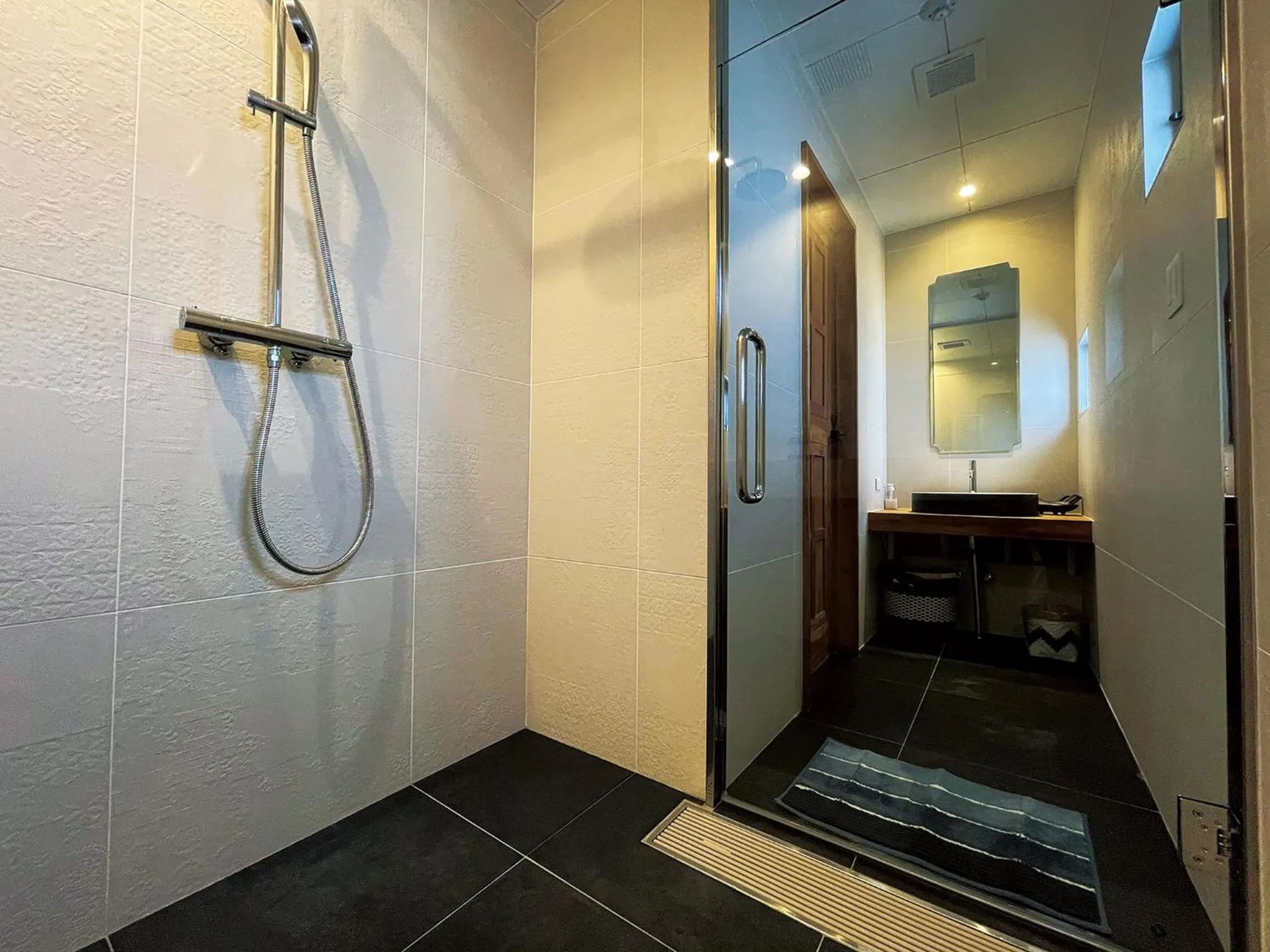 Bathroom in CHULAX OKINAWA YOMITAN【Designer Condominium Hotel】