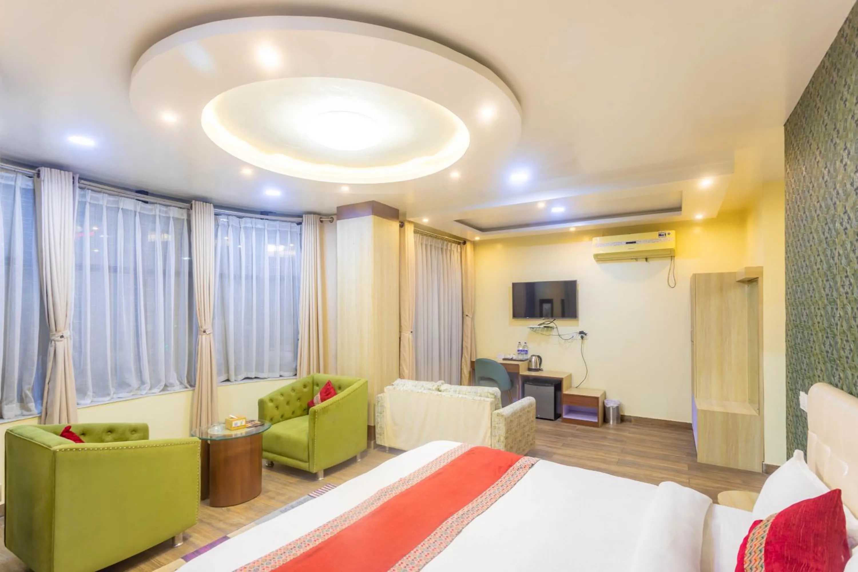 TV and multimedia, Bed in The SR Hotel