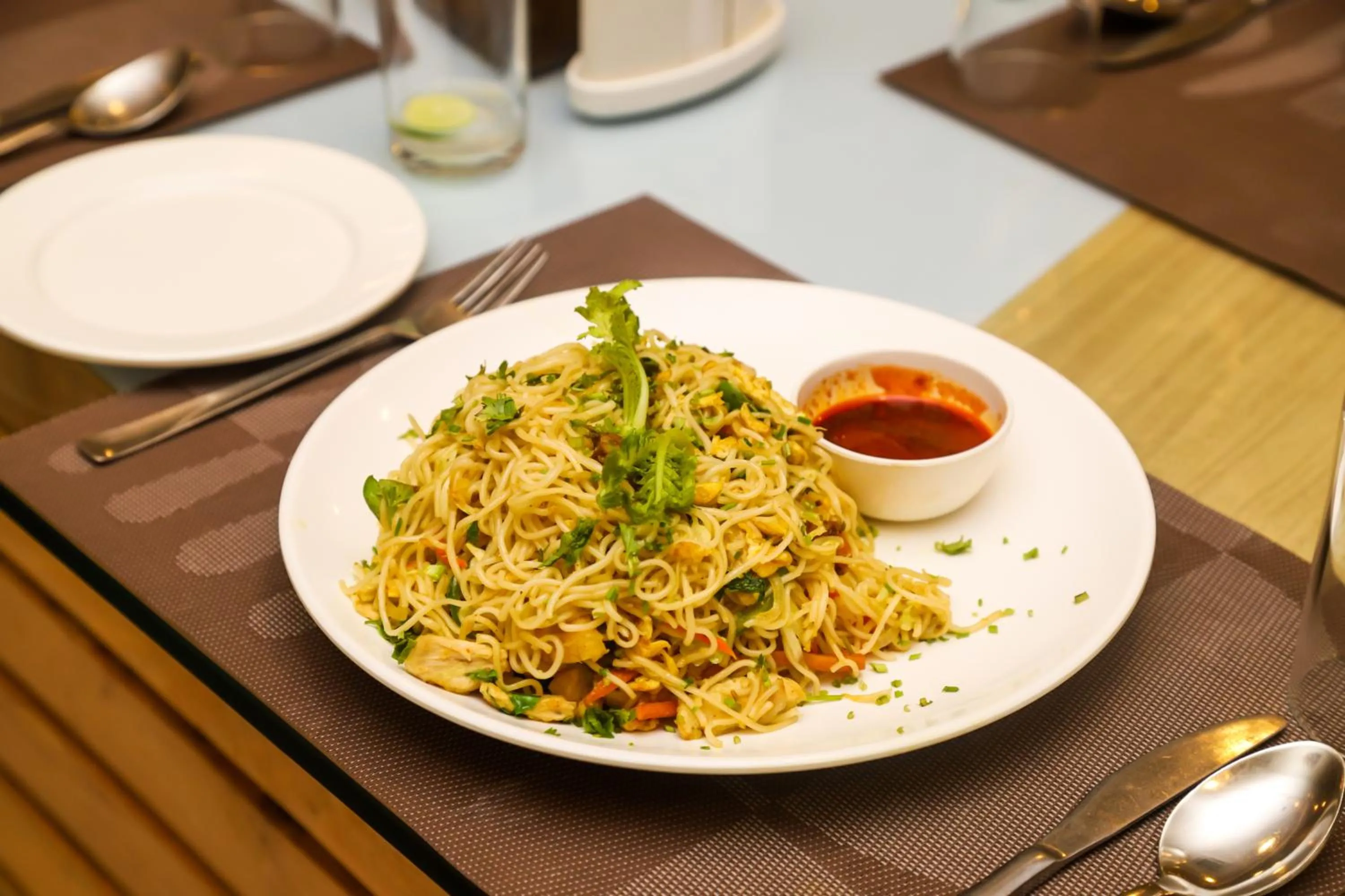 Food in The SR Hotel