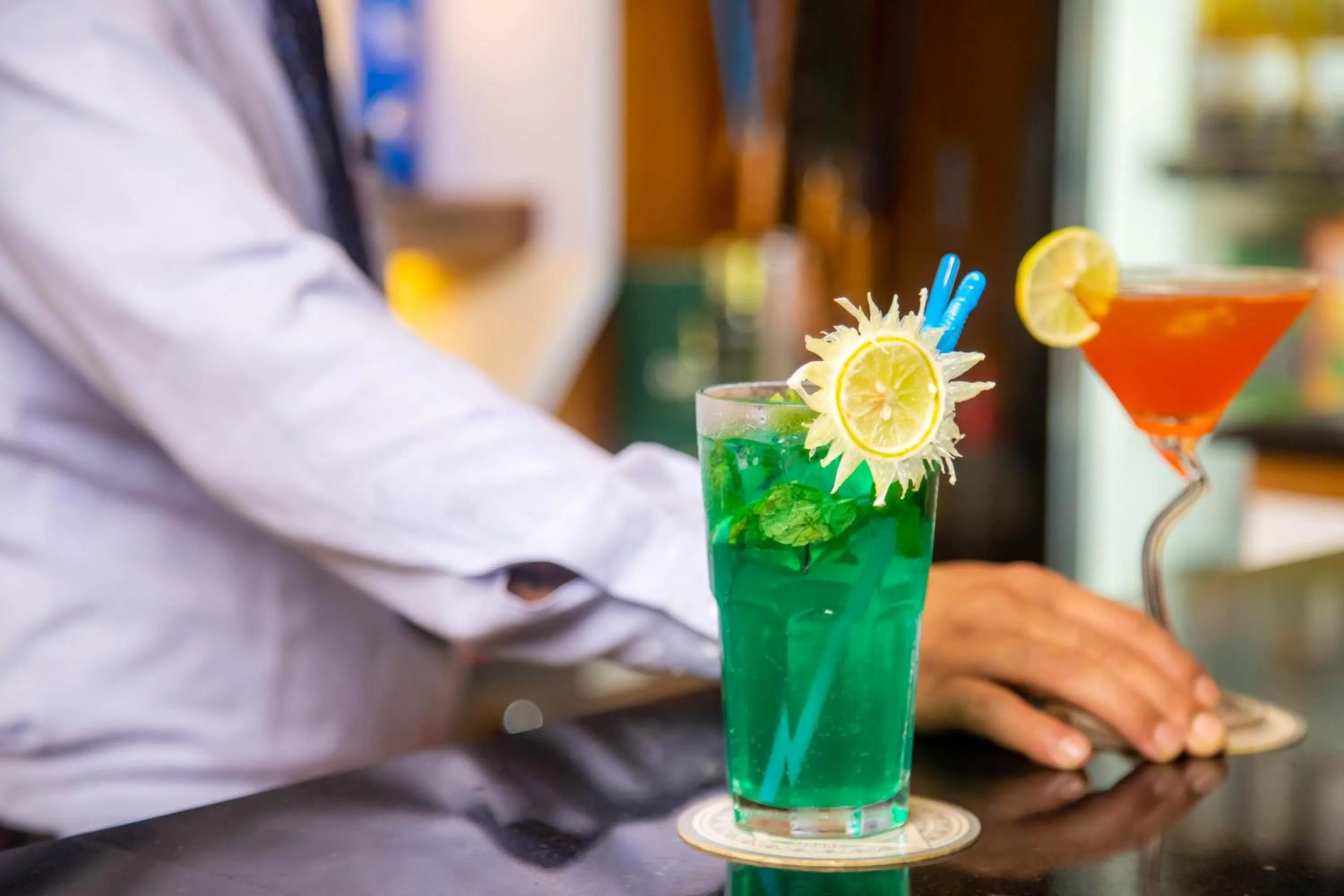 Drinks in The SR Hotel