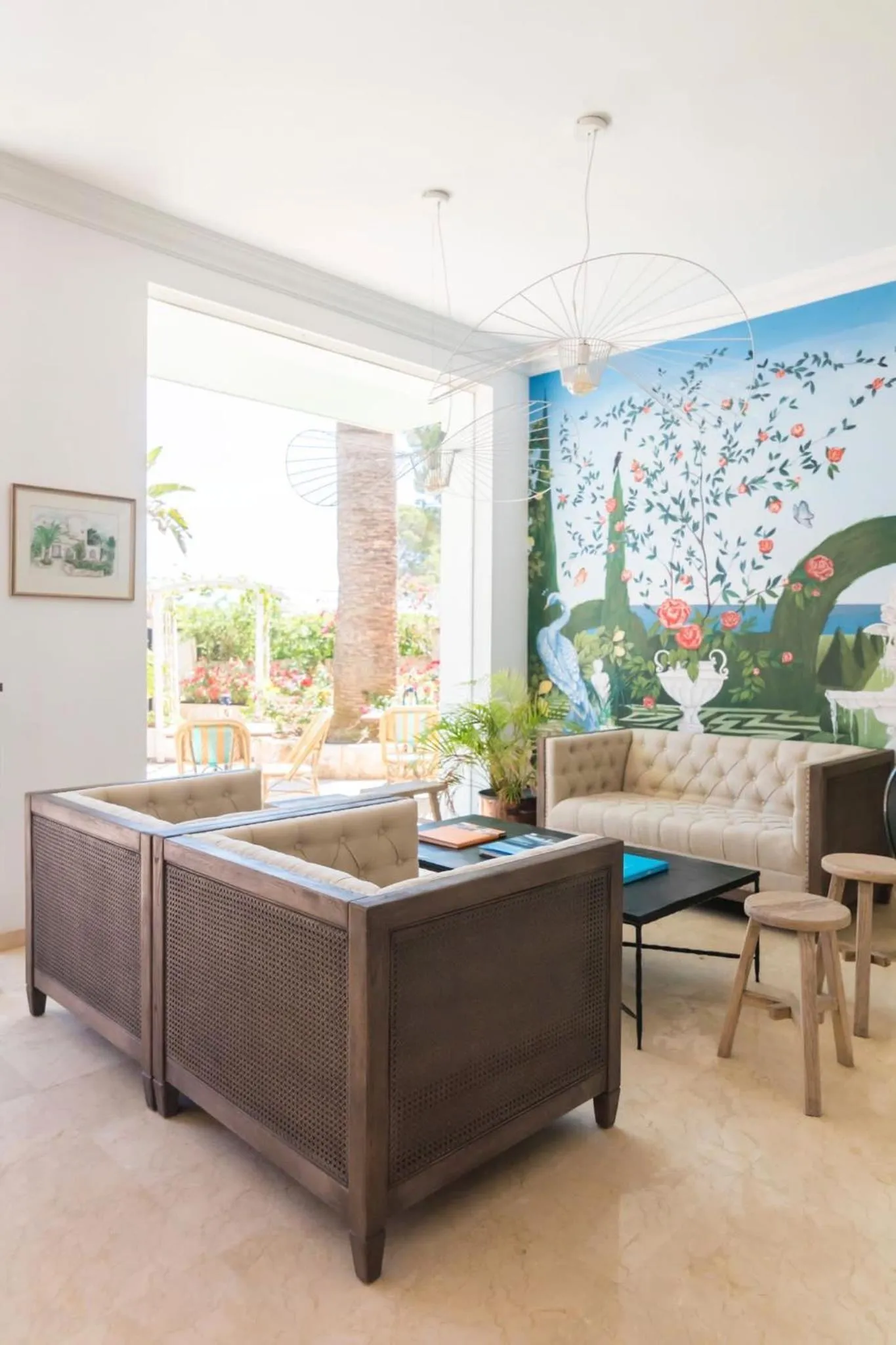 Lobby or reception in Villa Piccola by Cassai