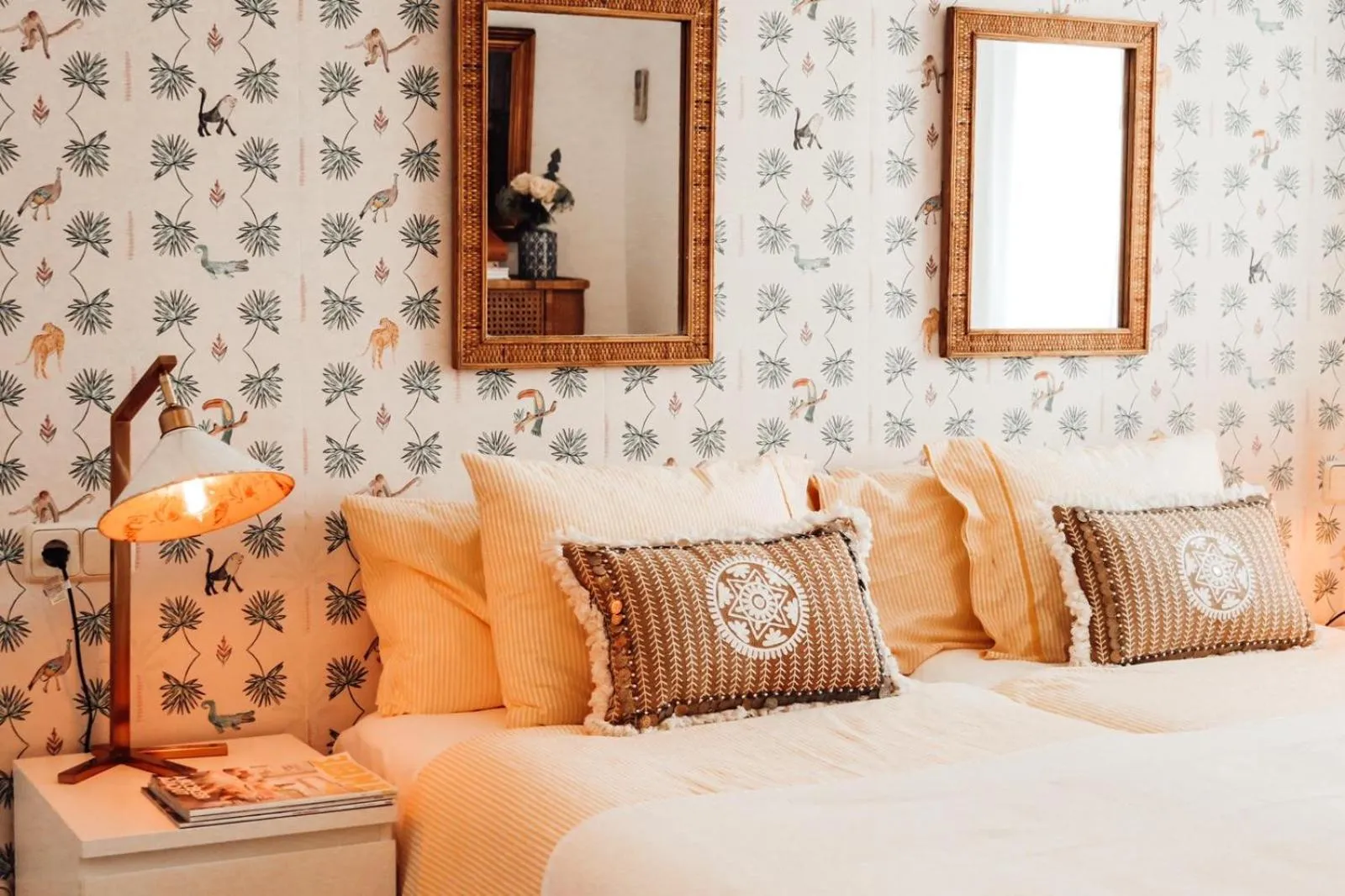 Bed in Villa Piccola by Cassai