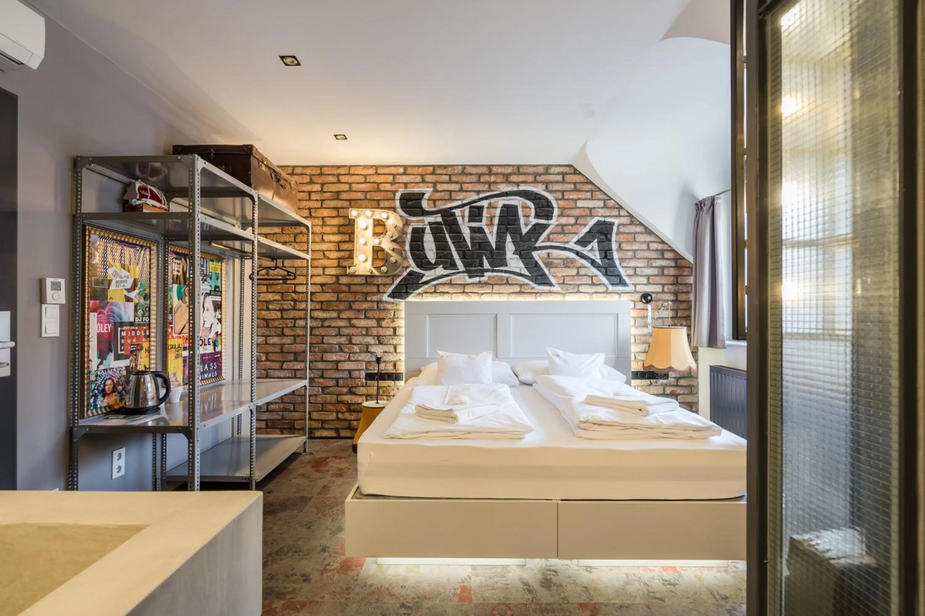 Bed in Butik Apartments, by BQA