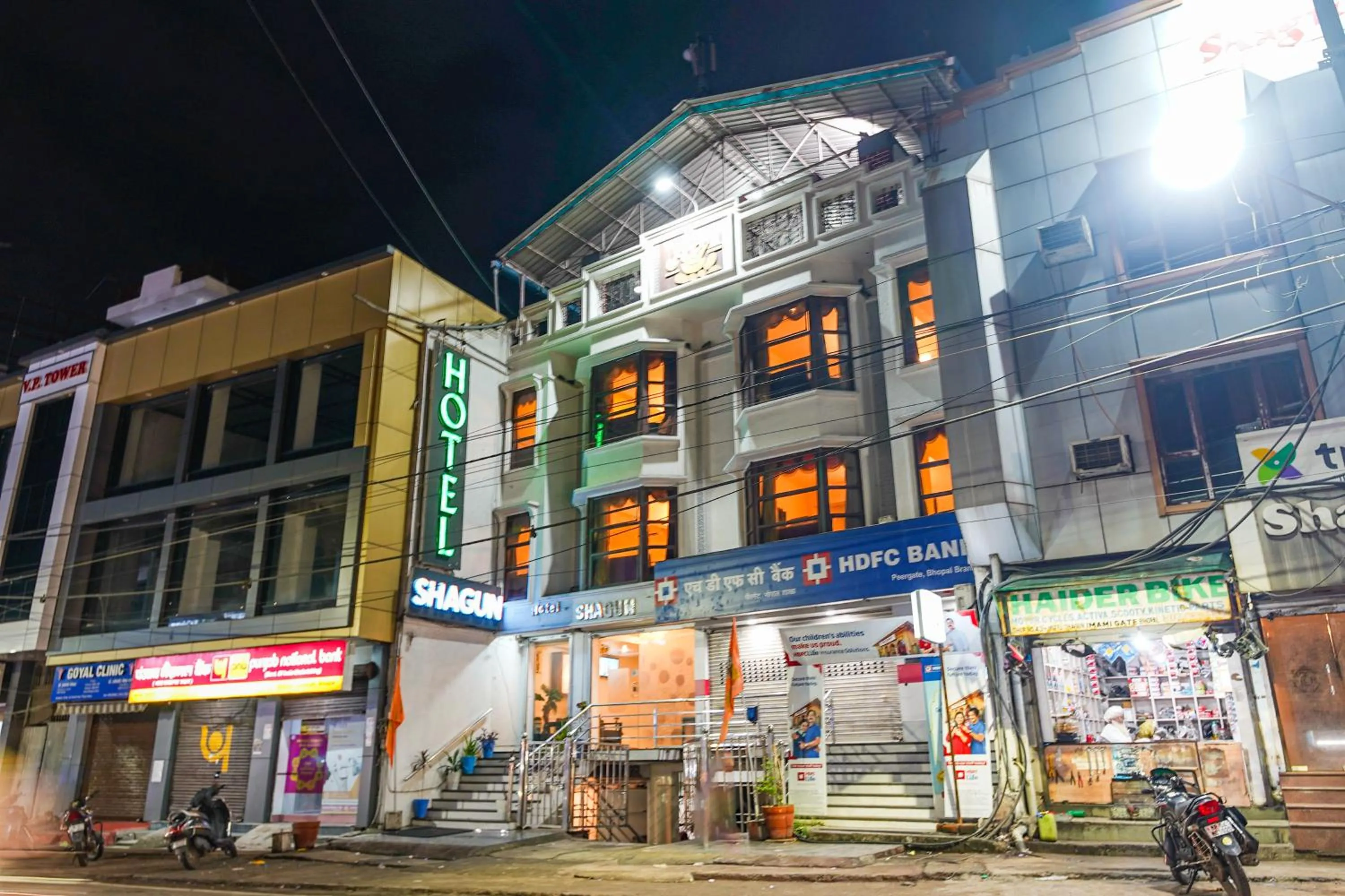 Property building in Hotel The Shagun