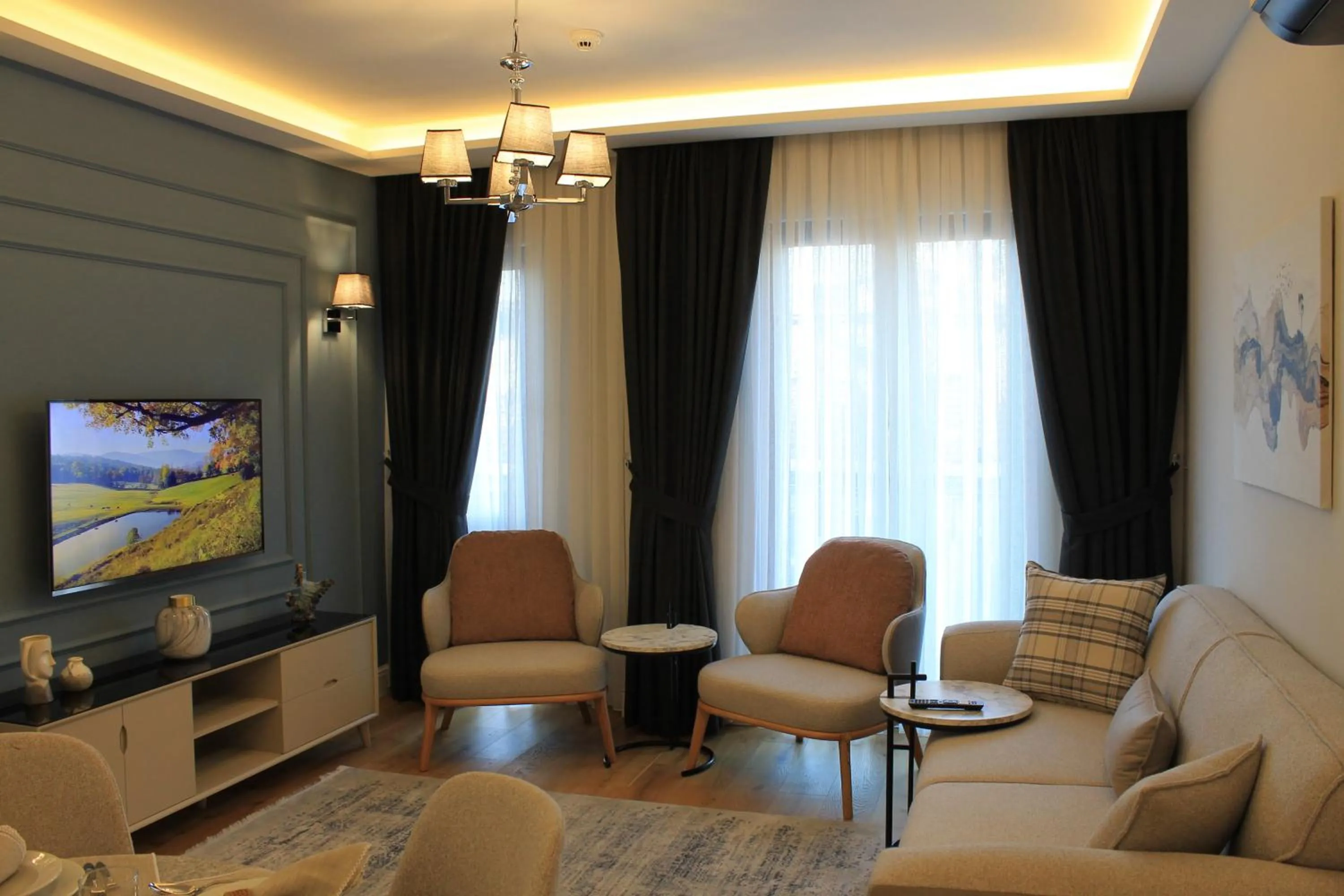 Living room in Garlon Residence