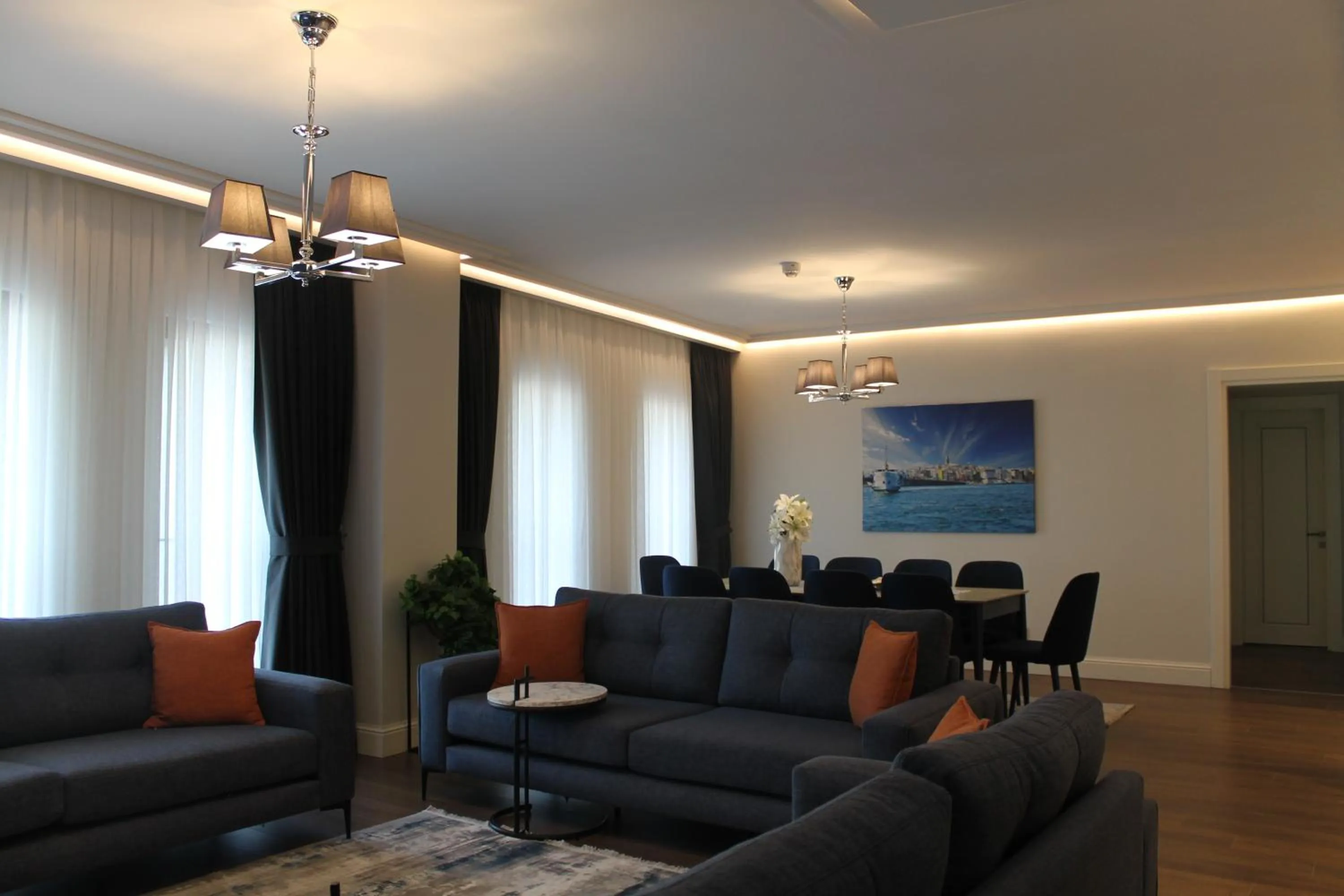 Living room in Garlon Residence