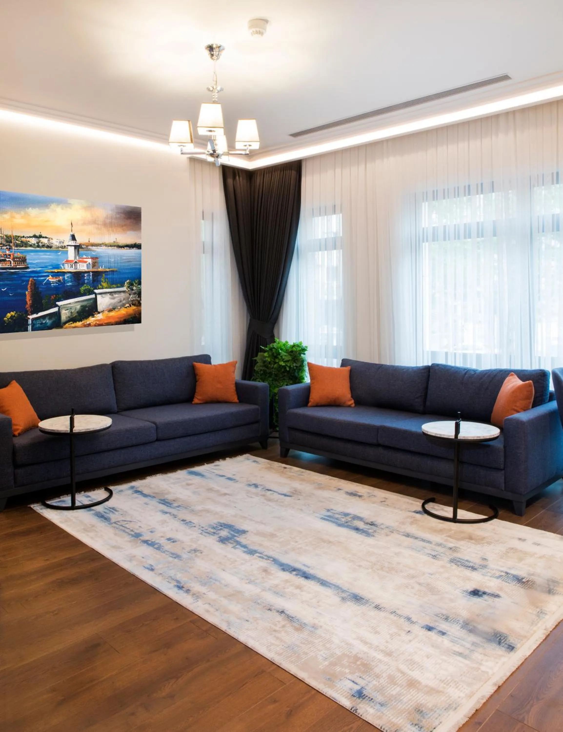 Living room in Garlon Residence