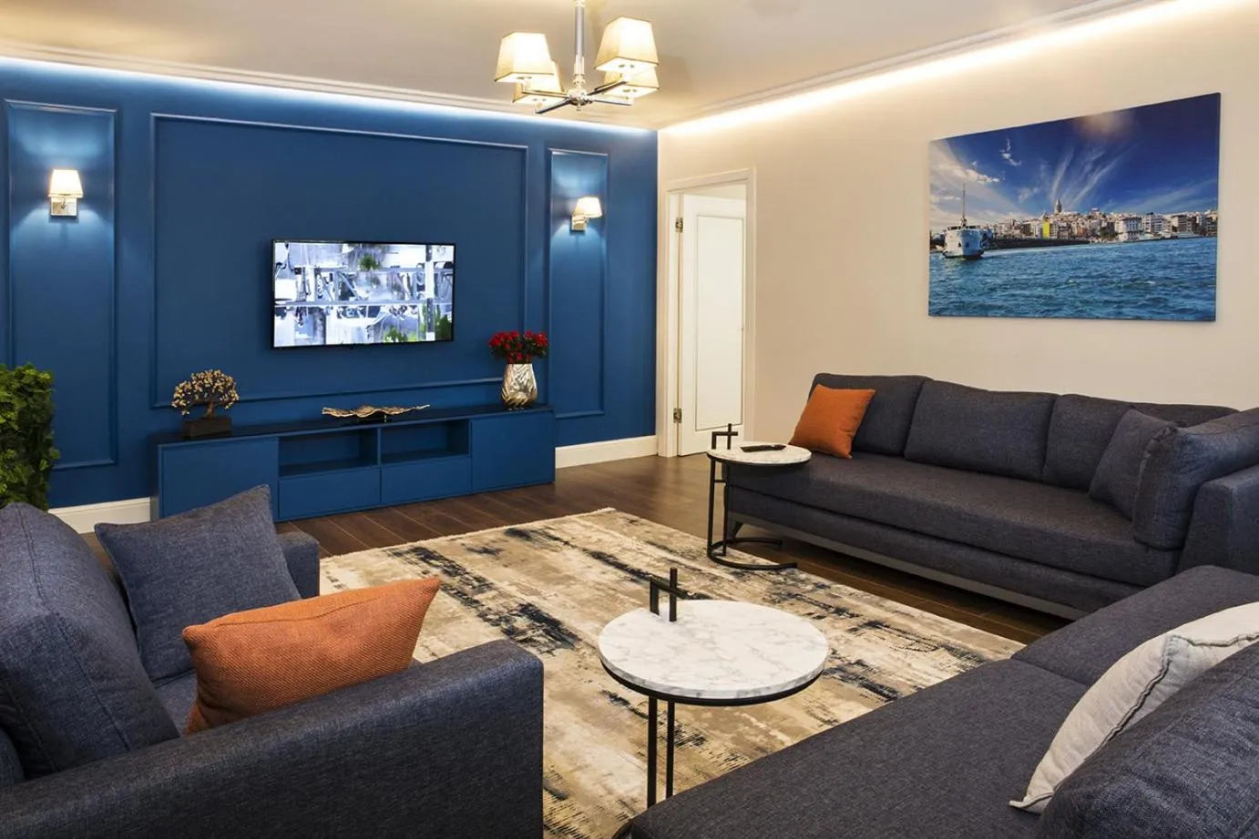 Living room in Garlon Residence