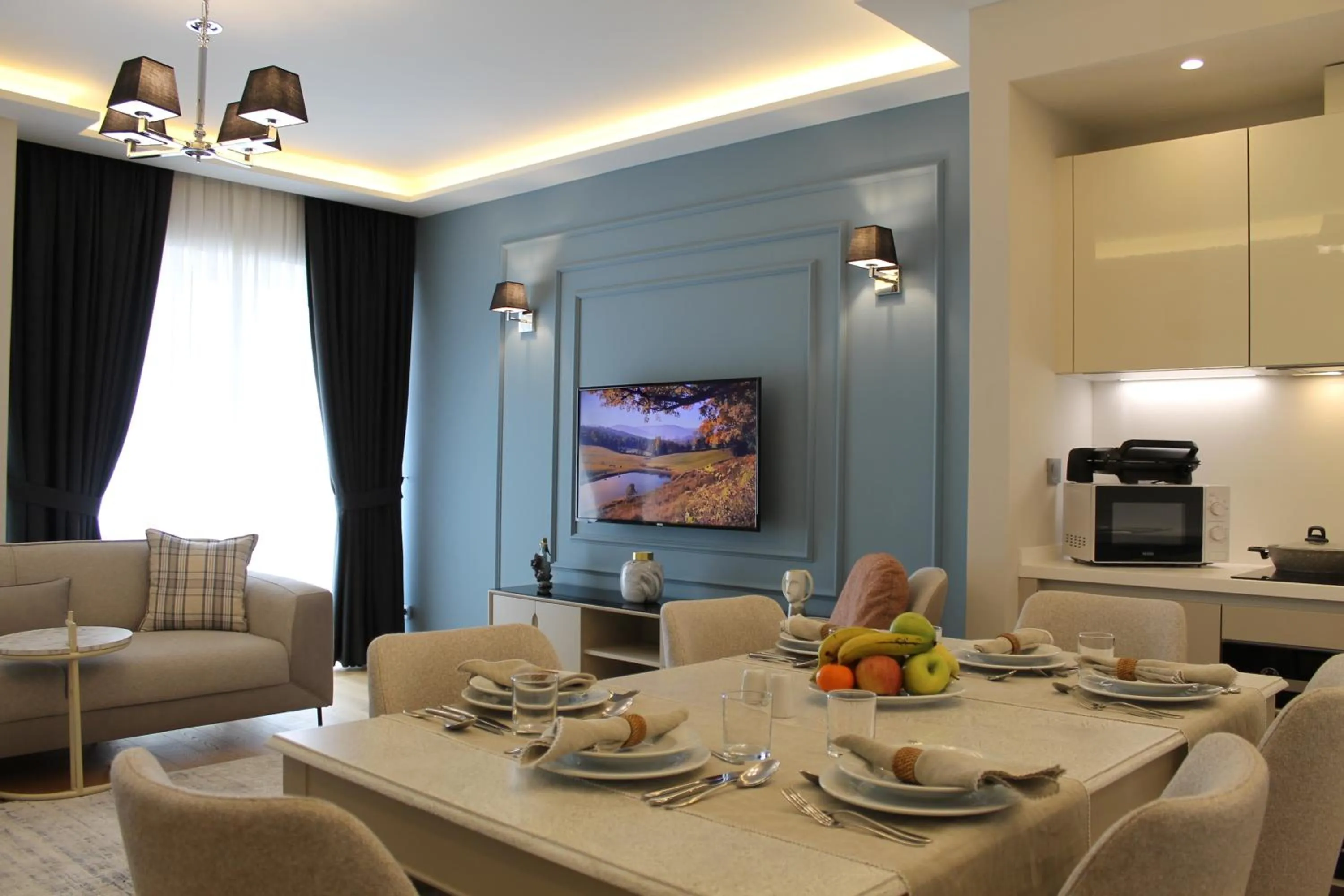 Living room in Garlon Residence