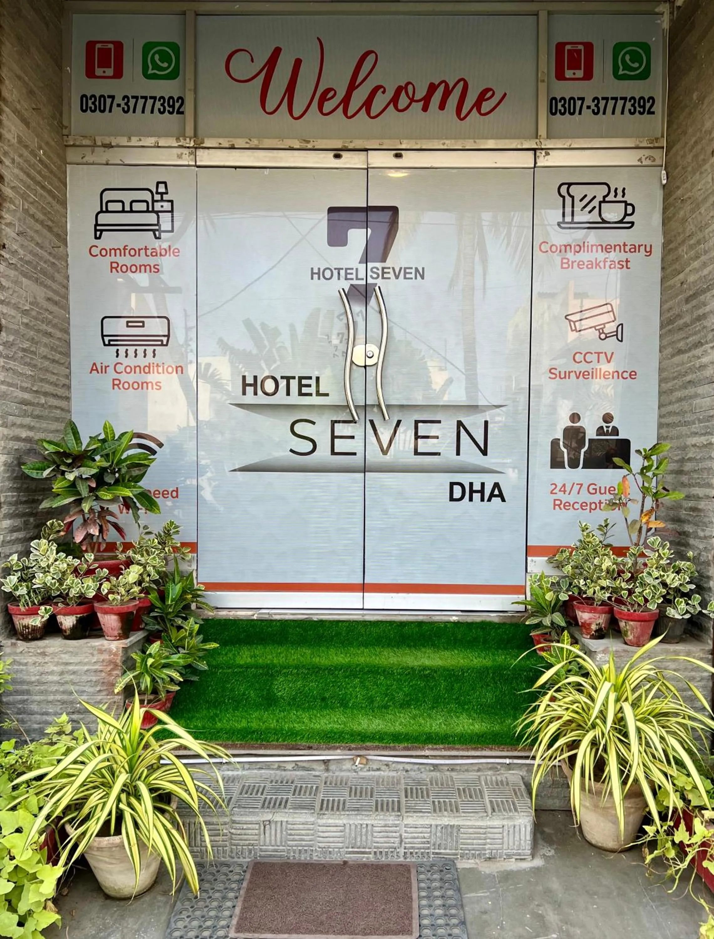 Property building in Hotel 7 DHA