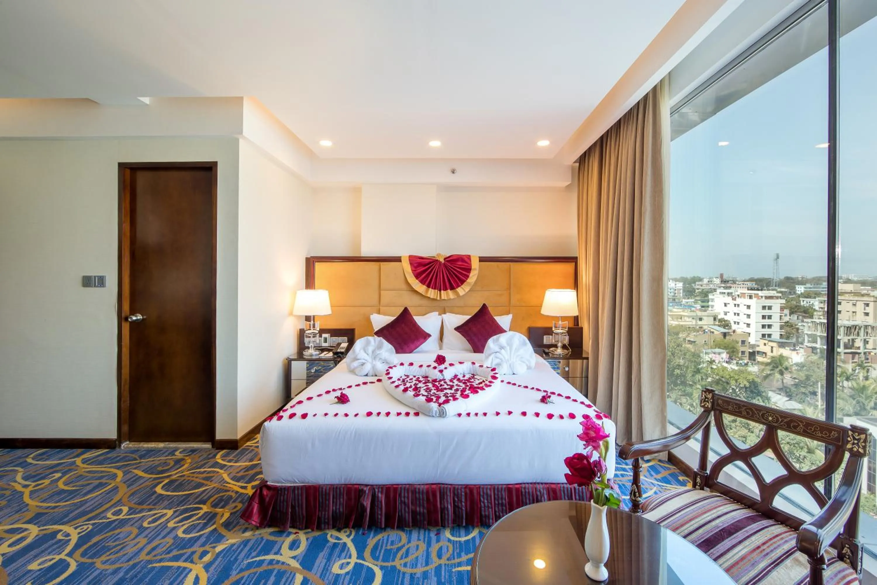 Bedroom, Bed in Grand Palace Hotel & Resort Sylhet