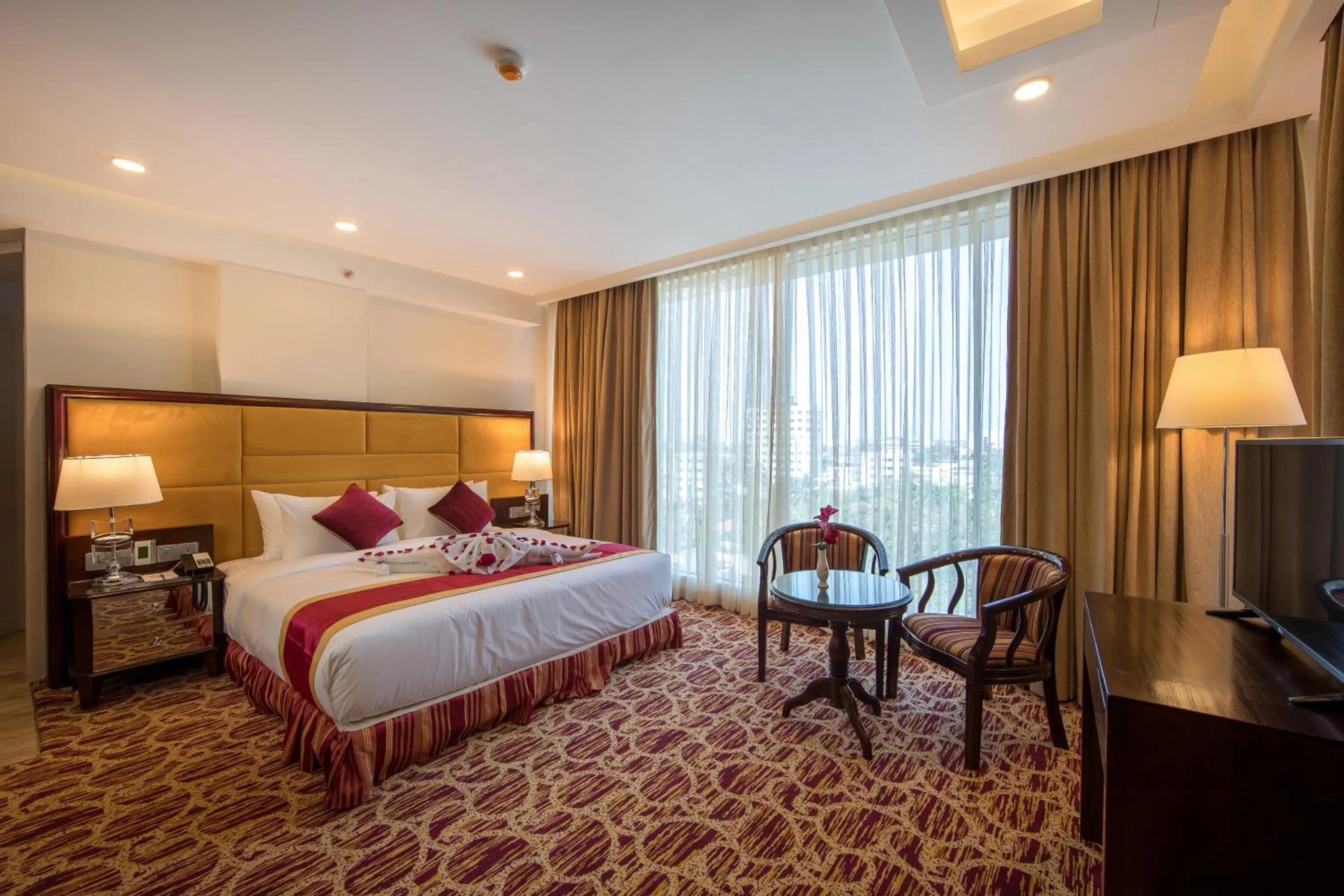 Bedroom, Bed in Grand Palace Hotel & Resort Sylhet