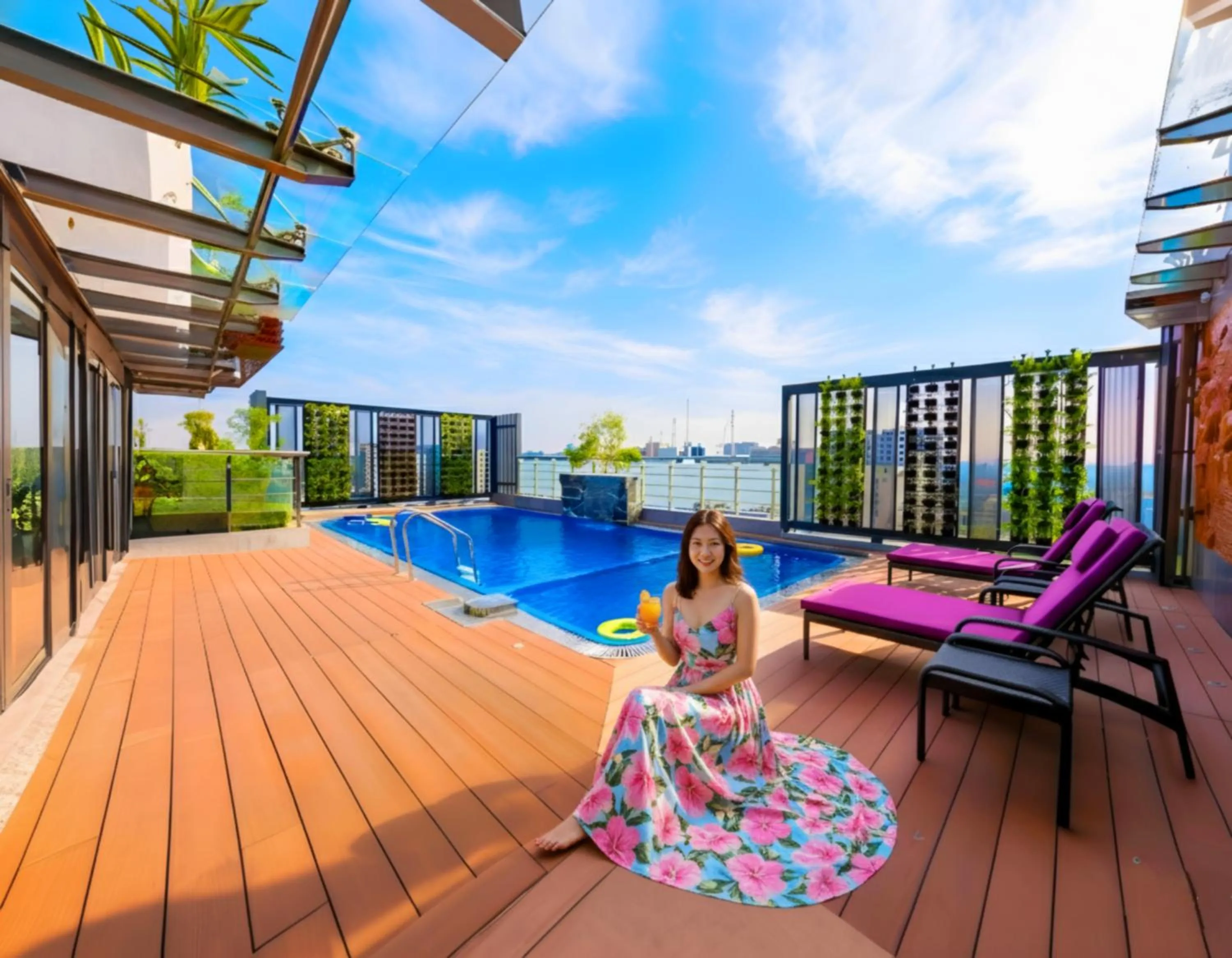 Swimming pool in Grand Palace Hotel & Resort Sylhet