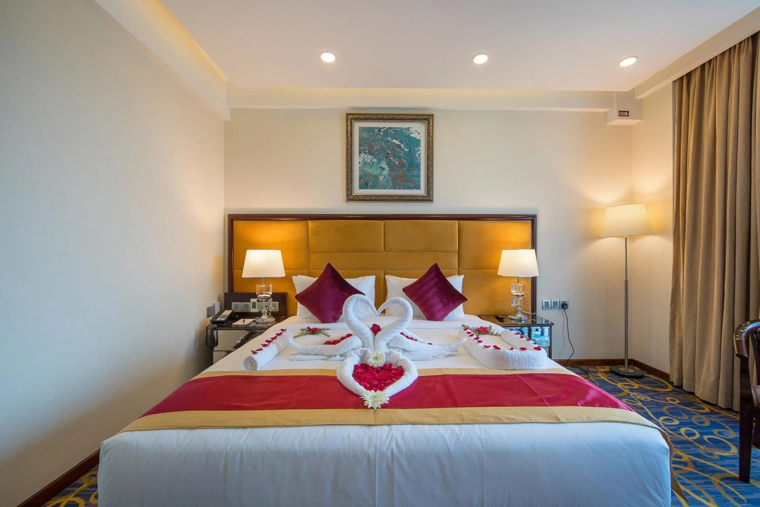 Bedroom, Bed in Grand Palace Hotel & Resort Sylhet