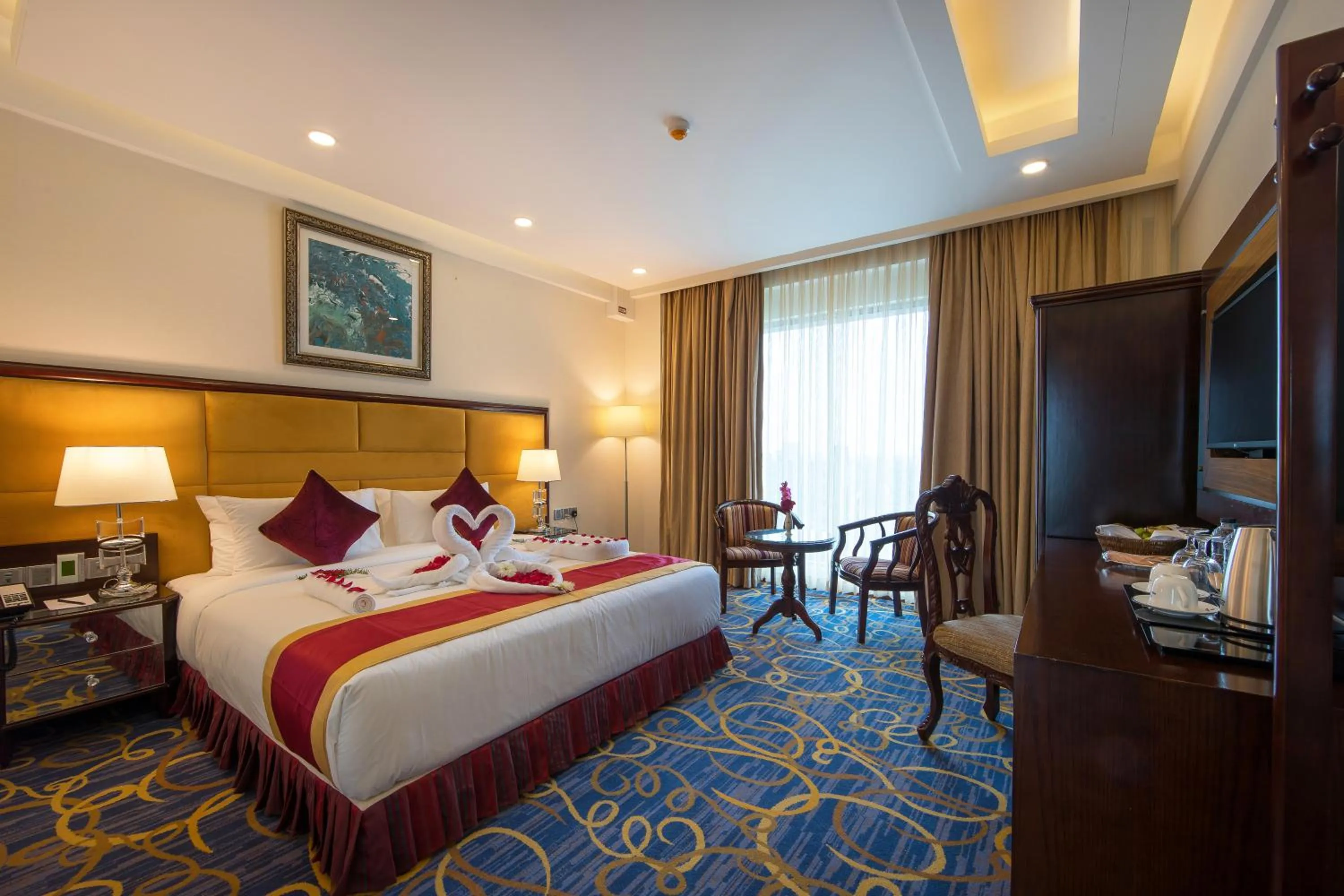 Bedroom, Bed in Grand Palace Hotel & Resort Sylhet