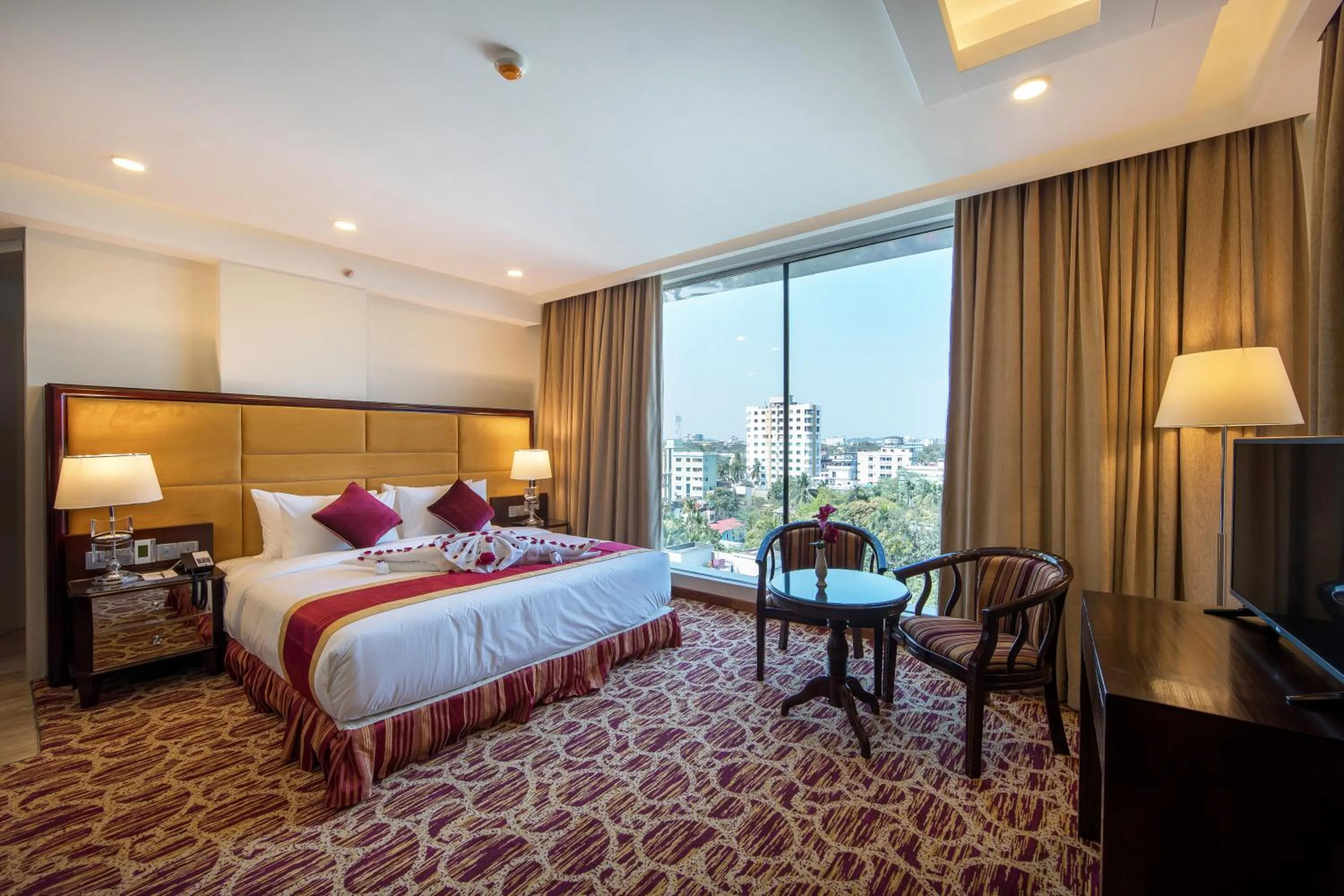 Bedroom, Bed in Grand Palace Hotel & Resort Sylhet