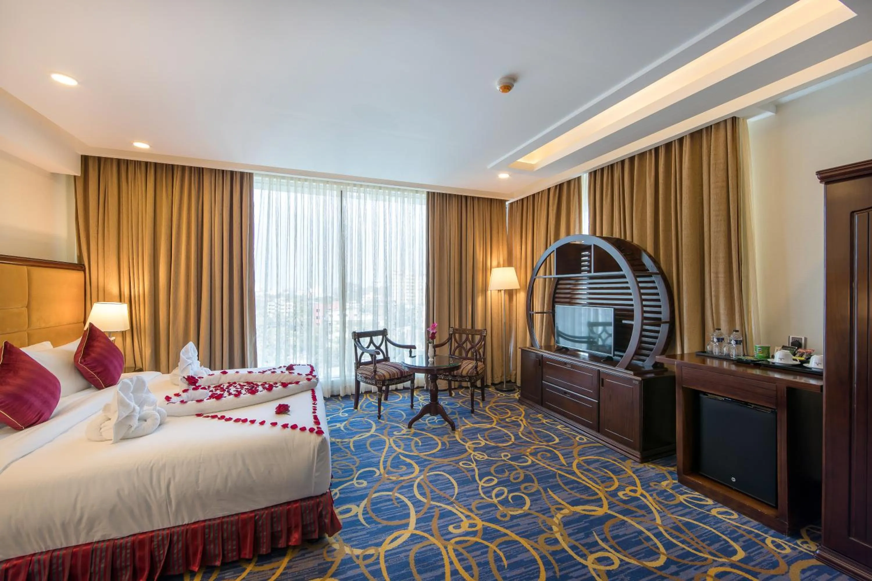 Photo of the whole room, Bed in Grand Palace Hotel & Resort Sylhet