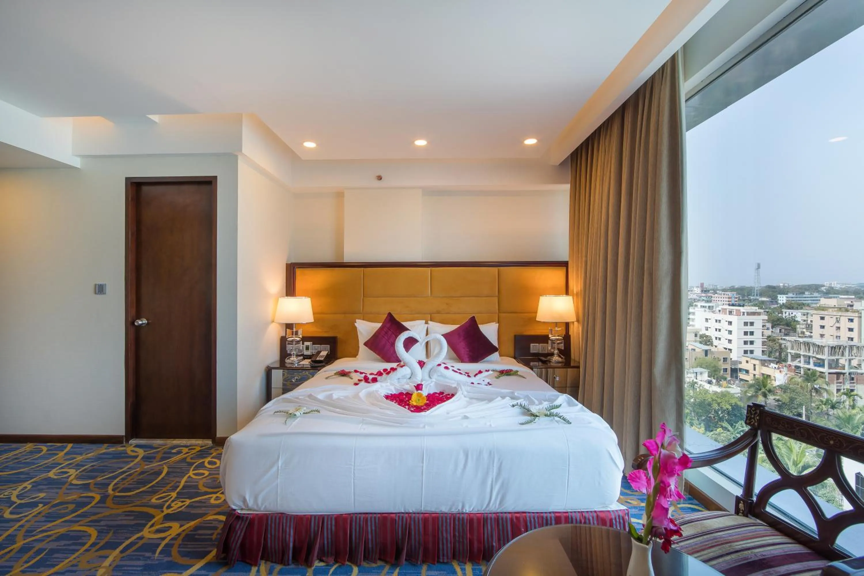 Bedroom, Bed in Grand Palace Hotel & Resort Sylhet