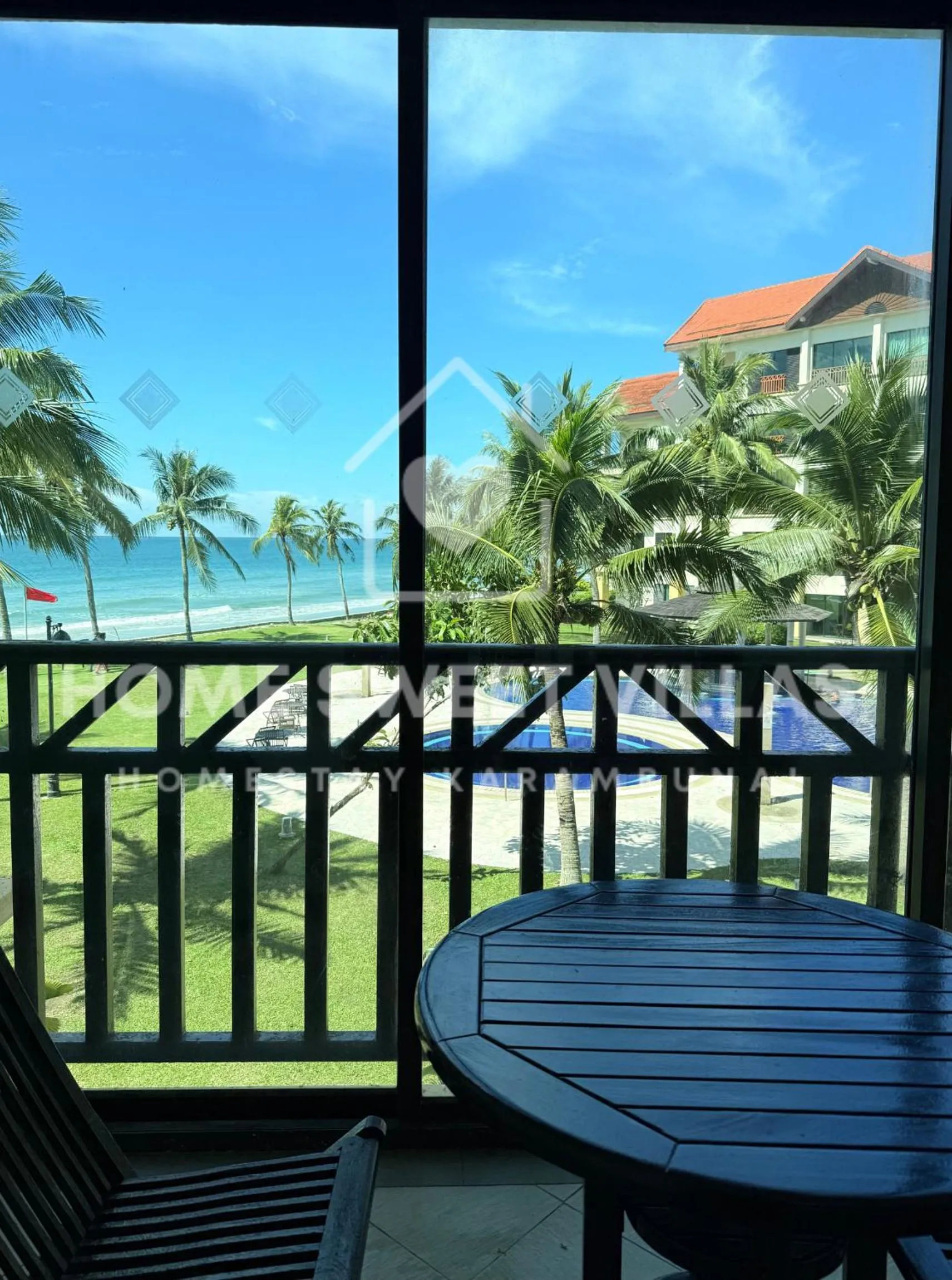 Balcony/Terrace in Home Sweet Villas, Karambunai