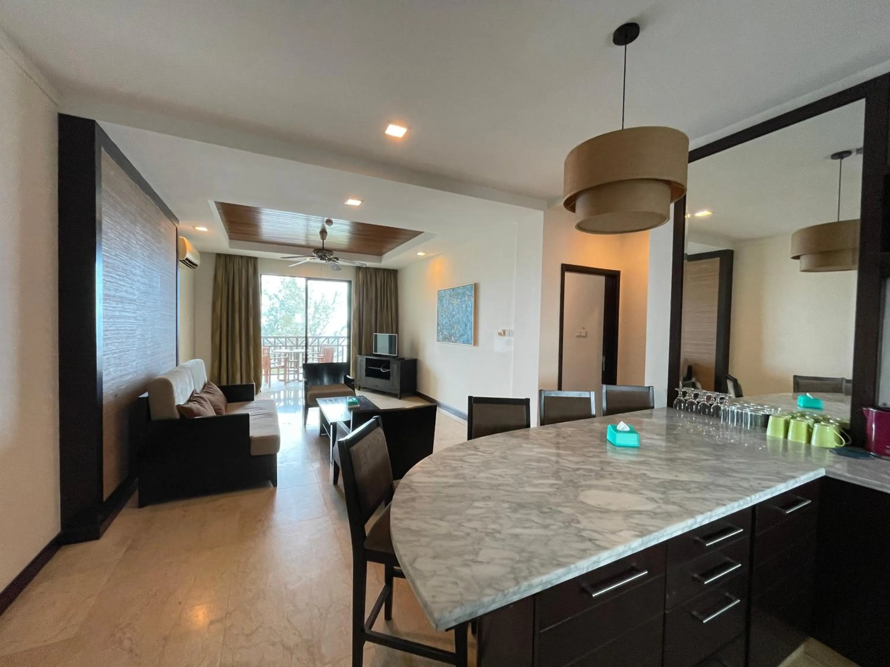 Living room in Home Sweet Villas, Karambunai