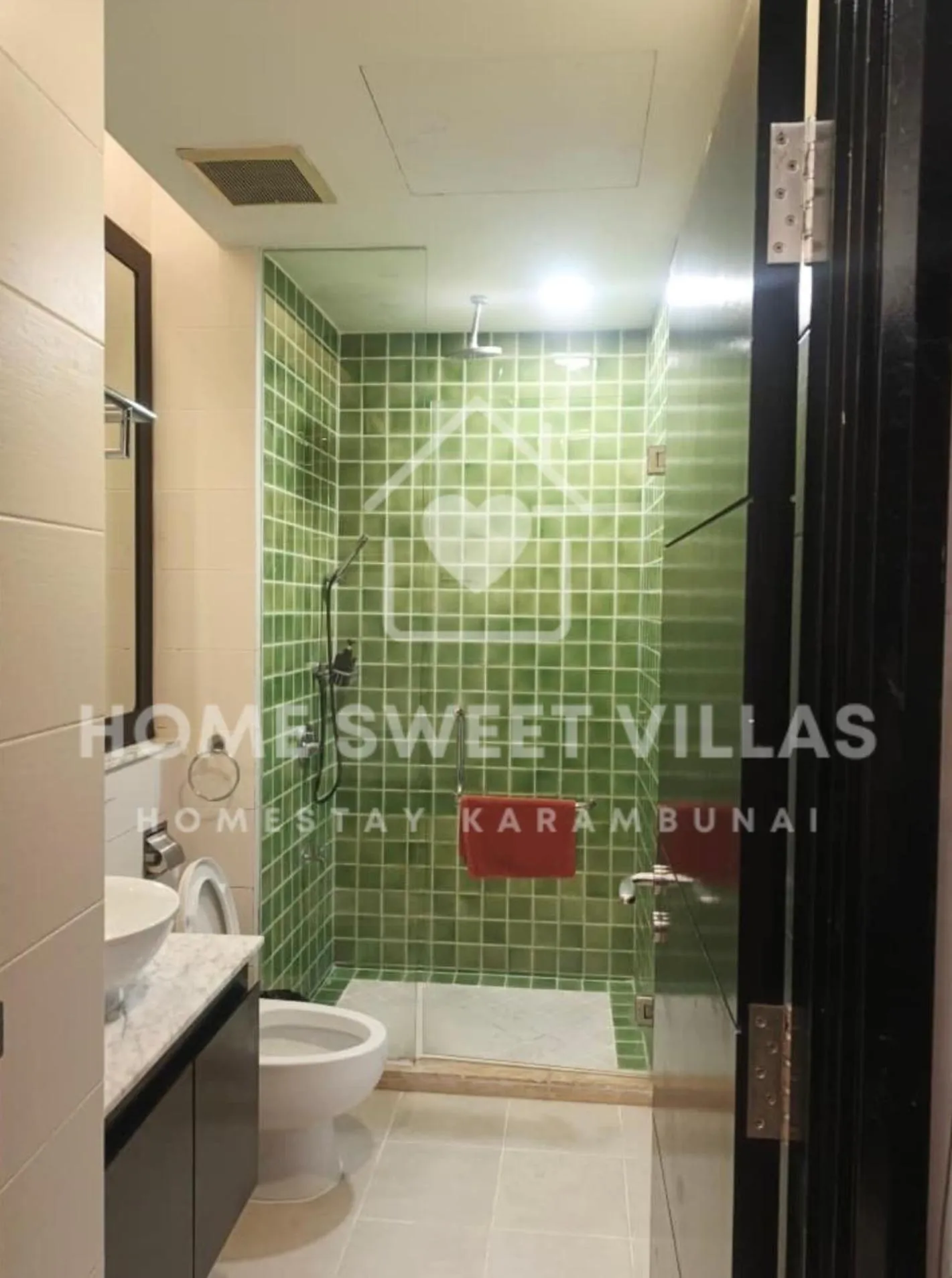 Bathroom in Home Sweet Villas, Karambunai