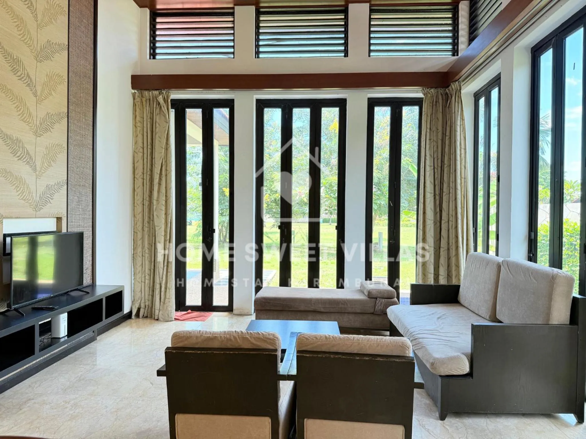 Living room in Home Sweet Villas, Karambunai