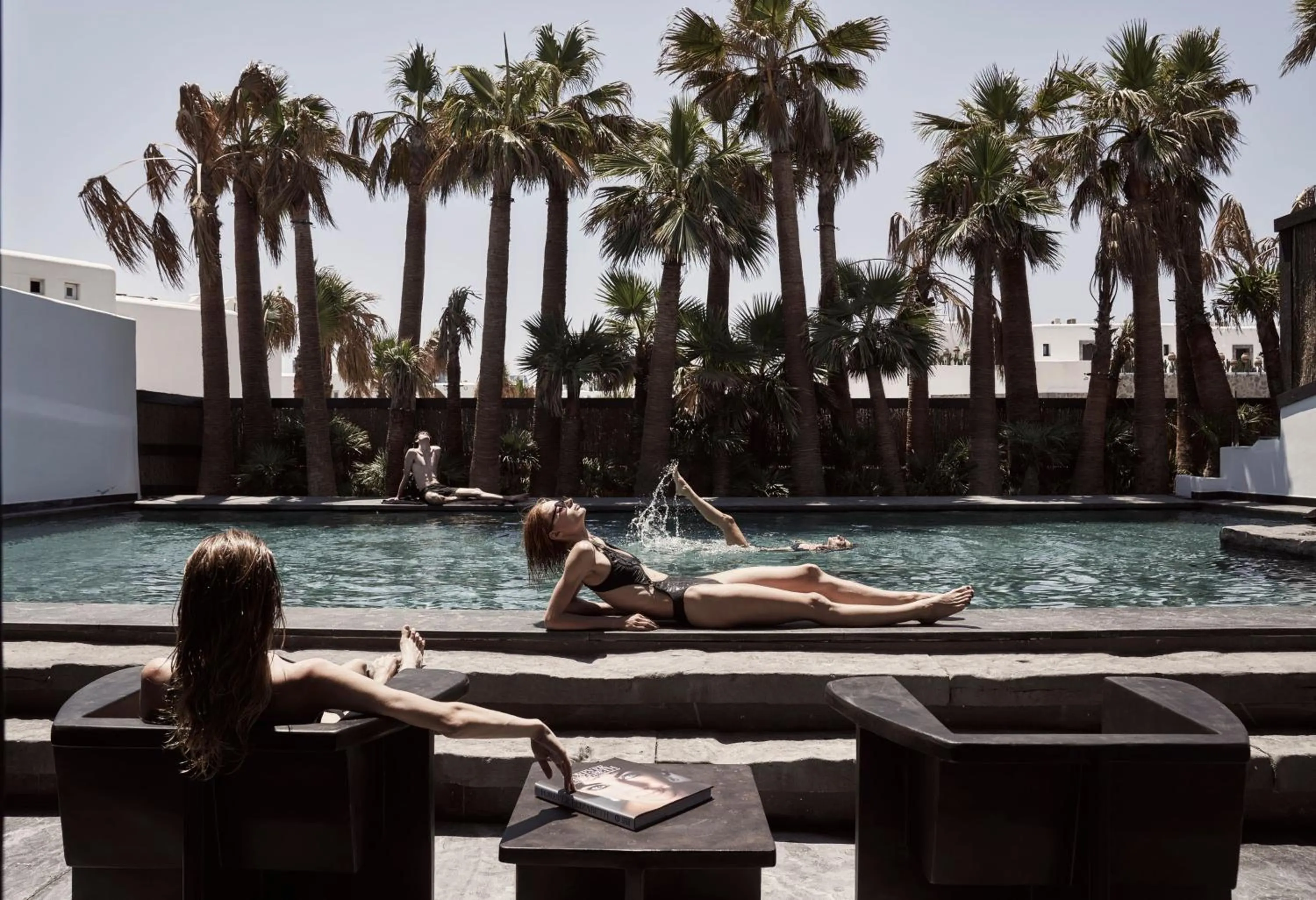 Swimming pool in Myconian O, a Member of Design Hotels