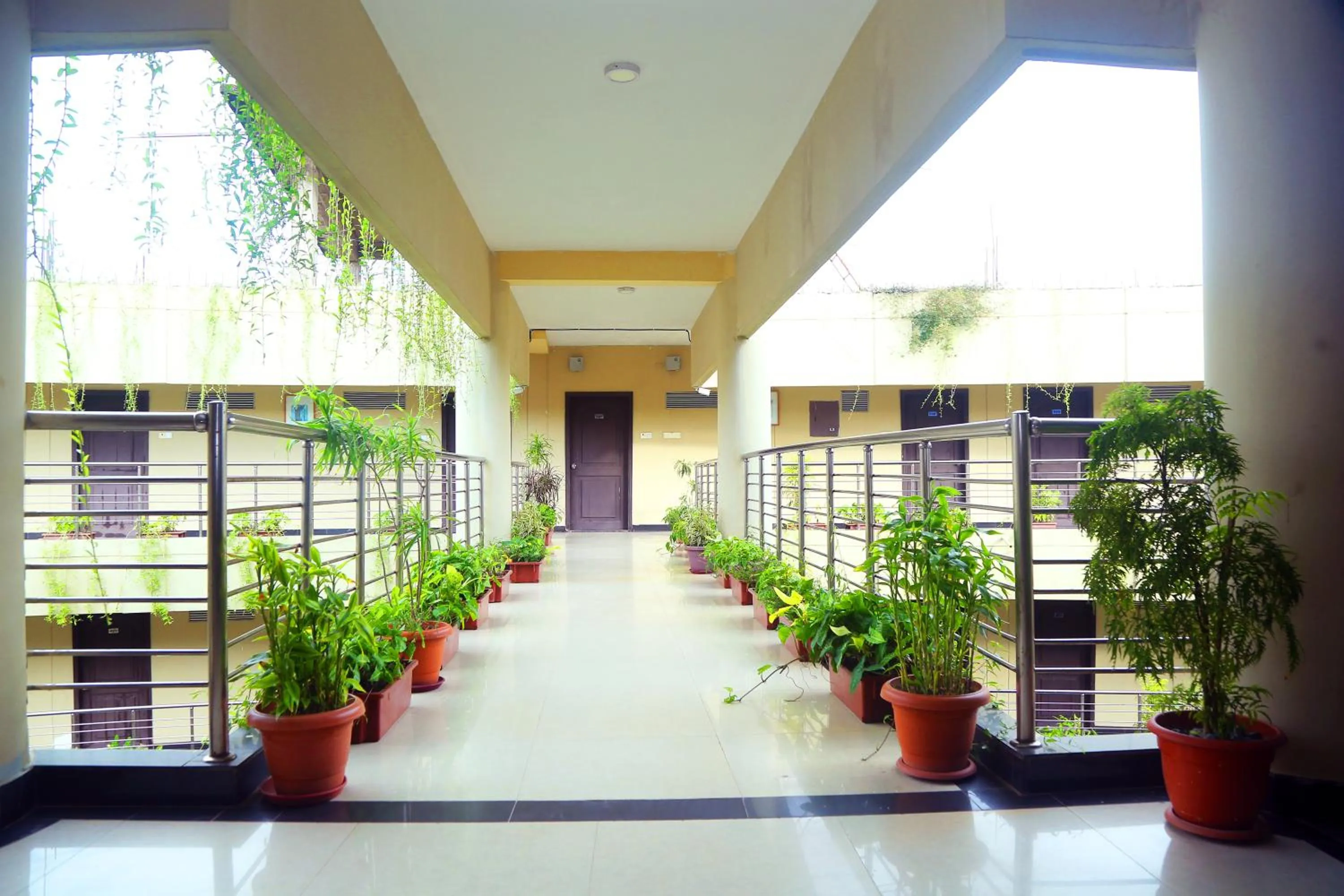 Facade/entrance in Hotel Kollol by J&Z Group