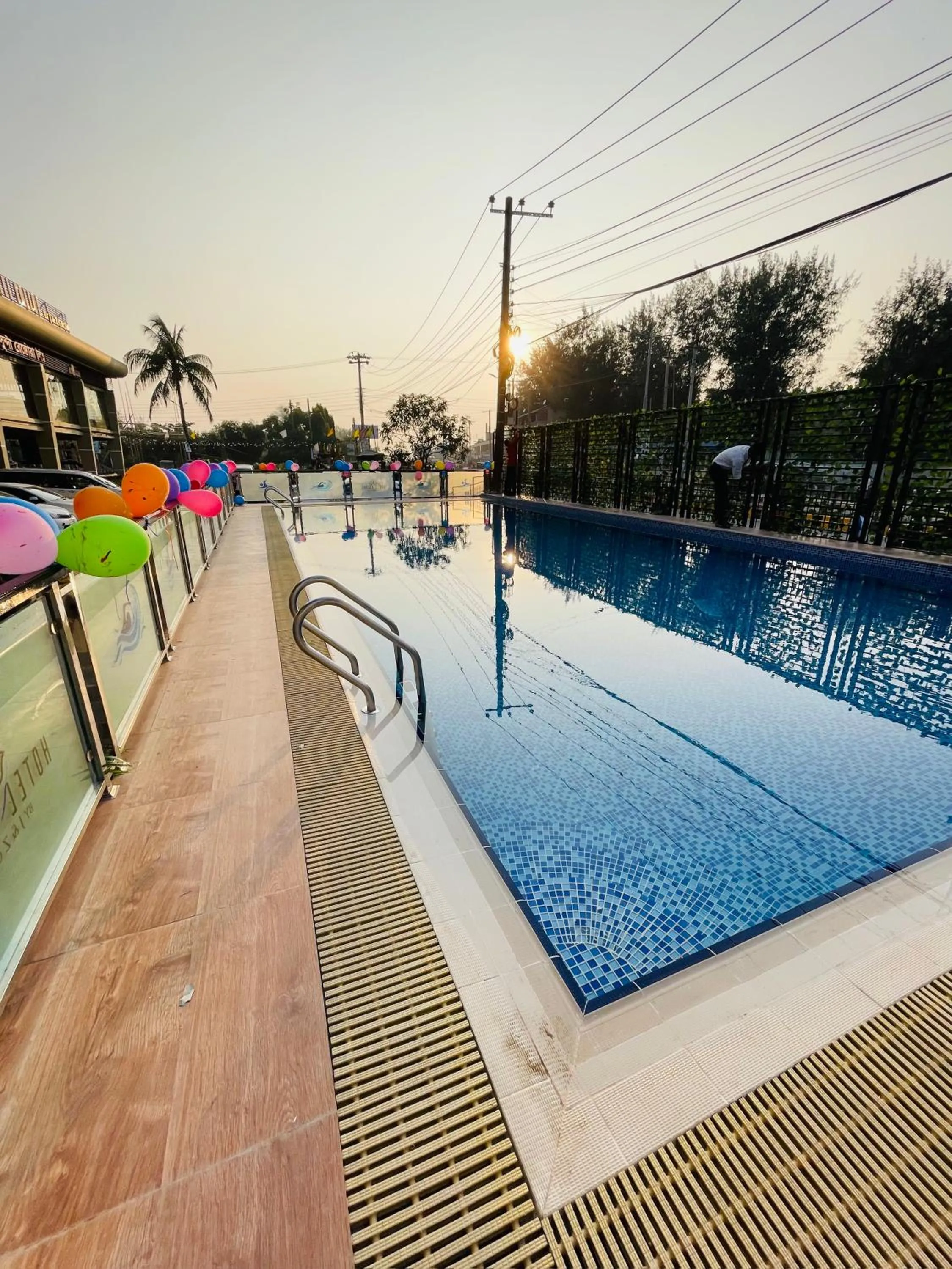 Pool view in Hotel Kollol by J&Z Group