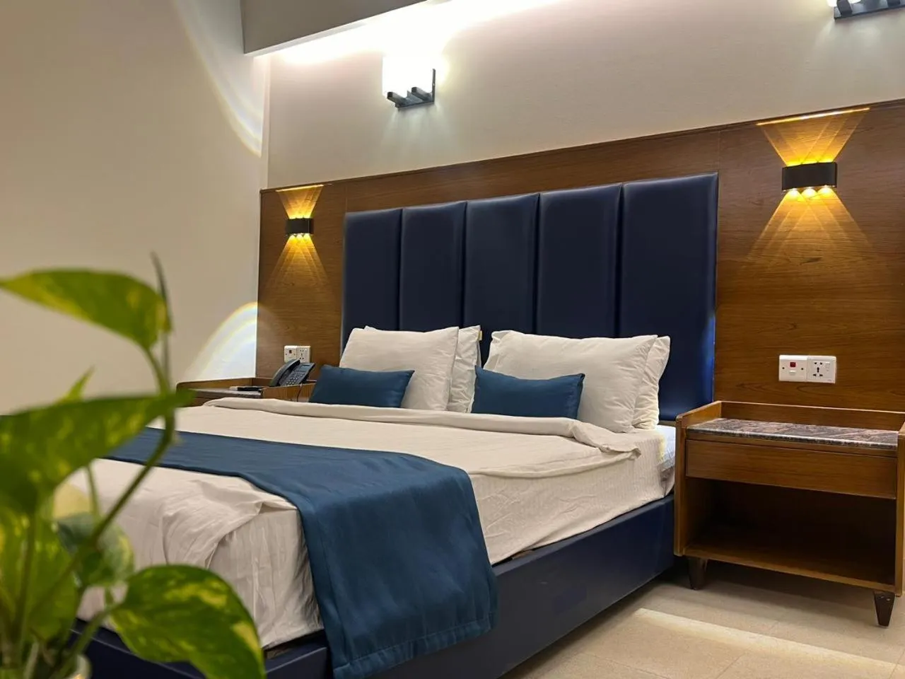 Bed in Hotel Kollol by J&Z Group